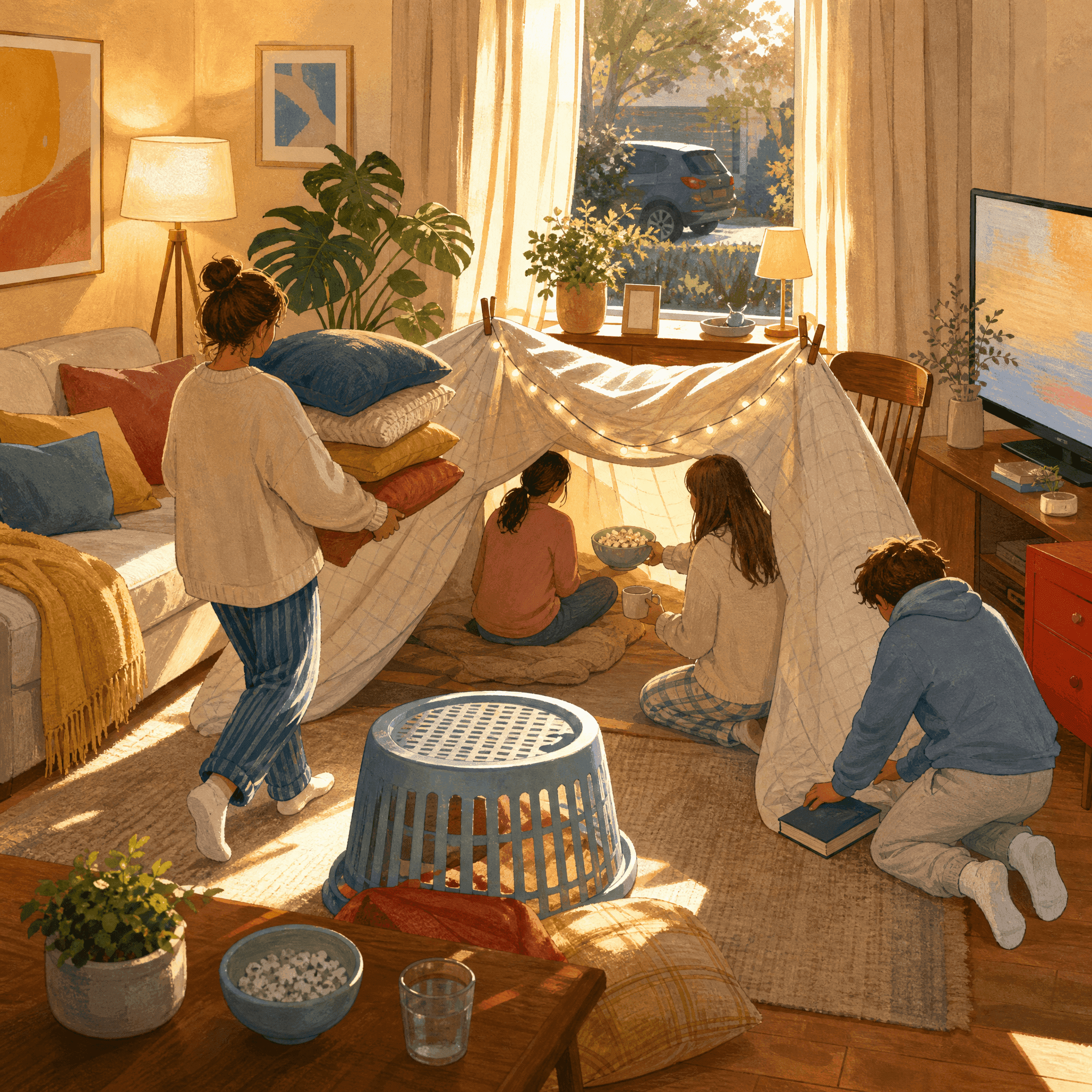 DIY Fort Construction