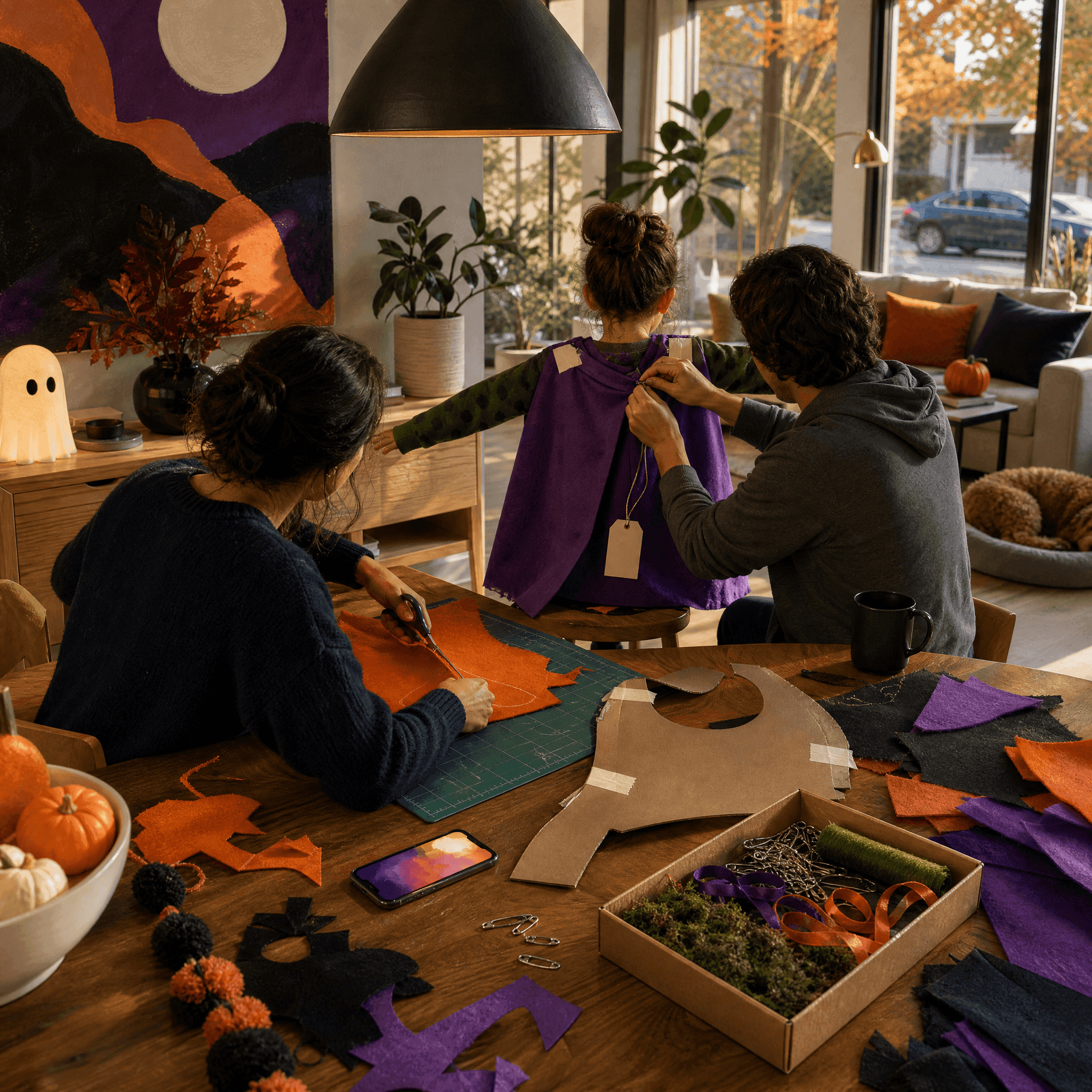 DIY Halloween Costume Creation