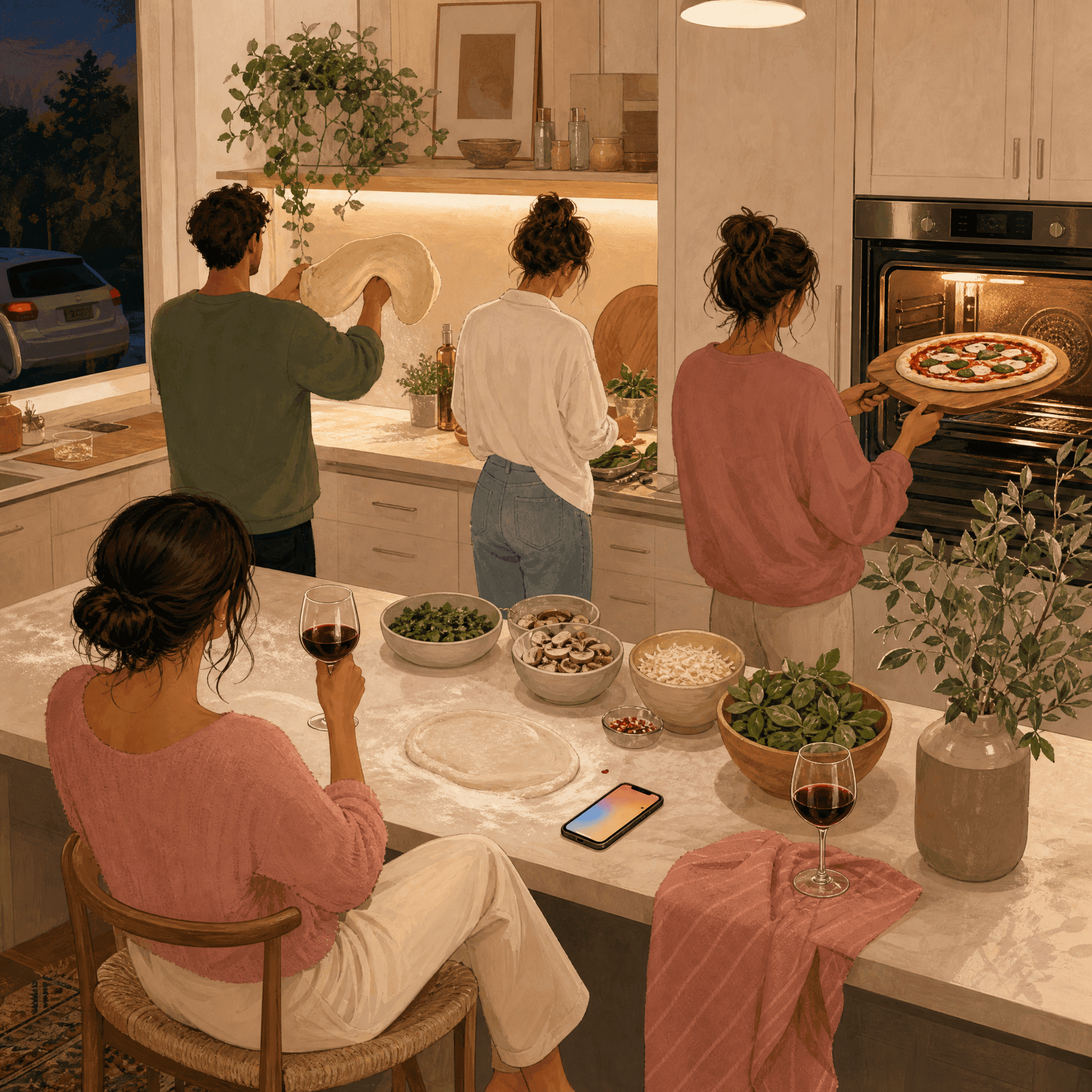 DIY Pizza Night