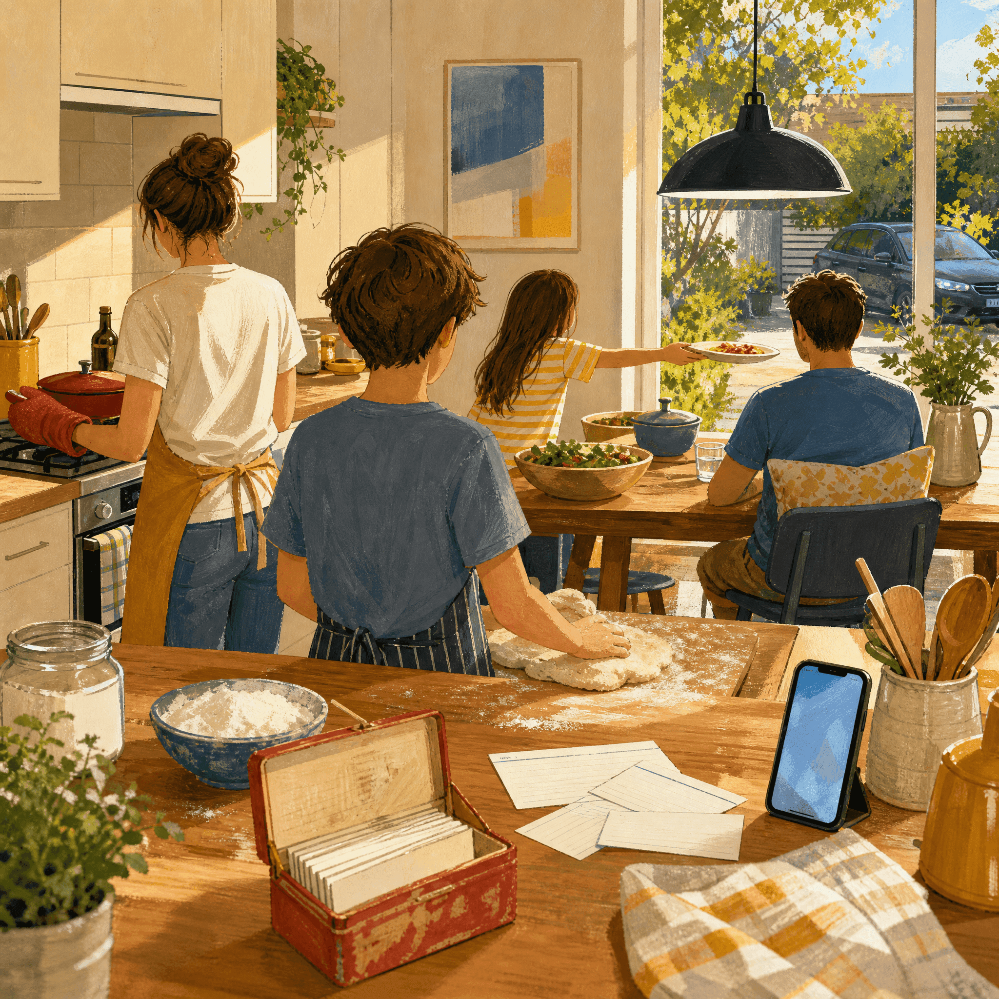 Family Recipe Sharing Night