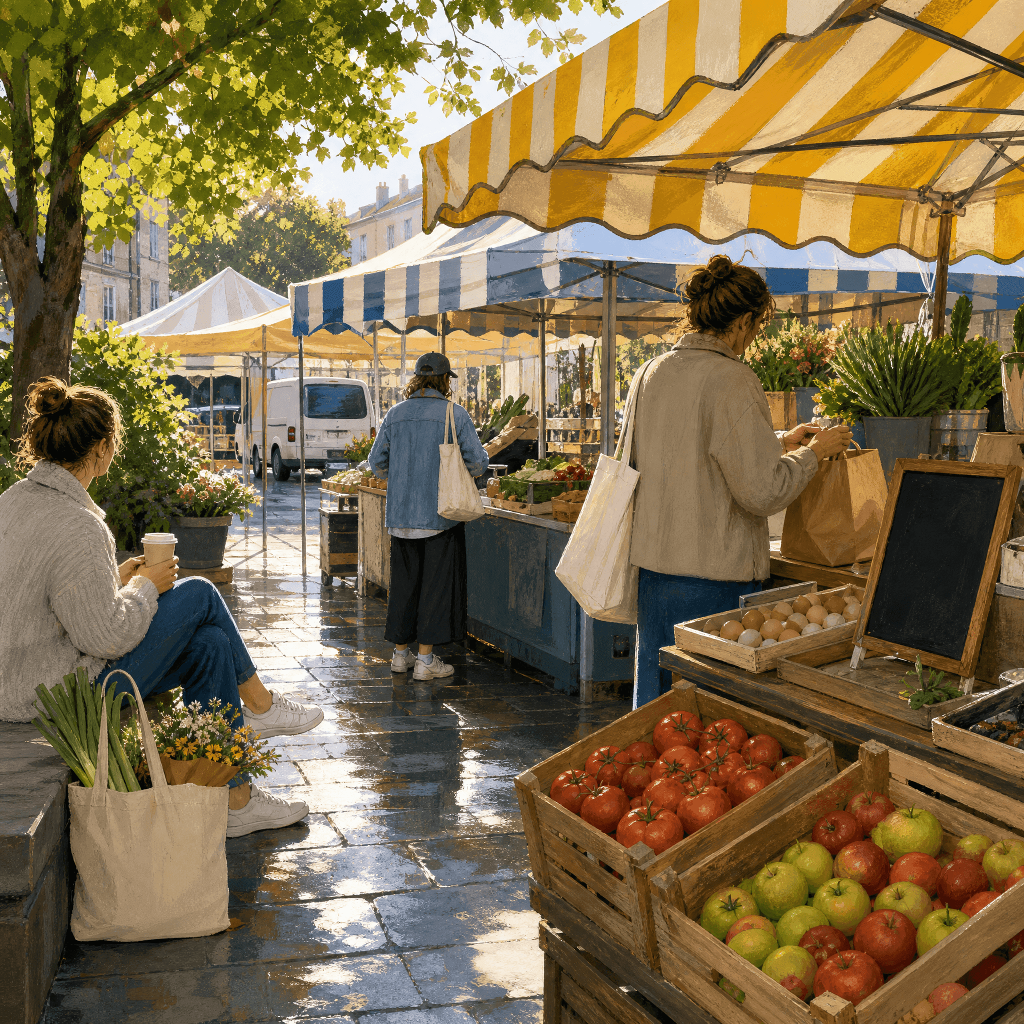 Farmers Market Morning Outing