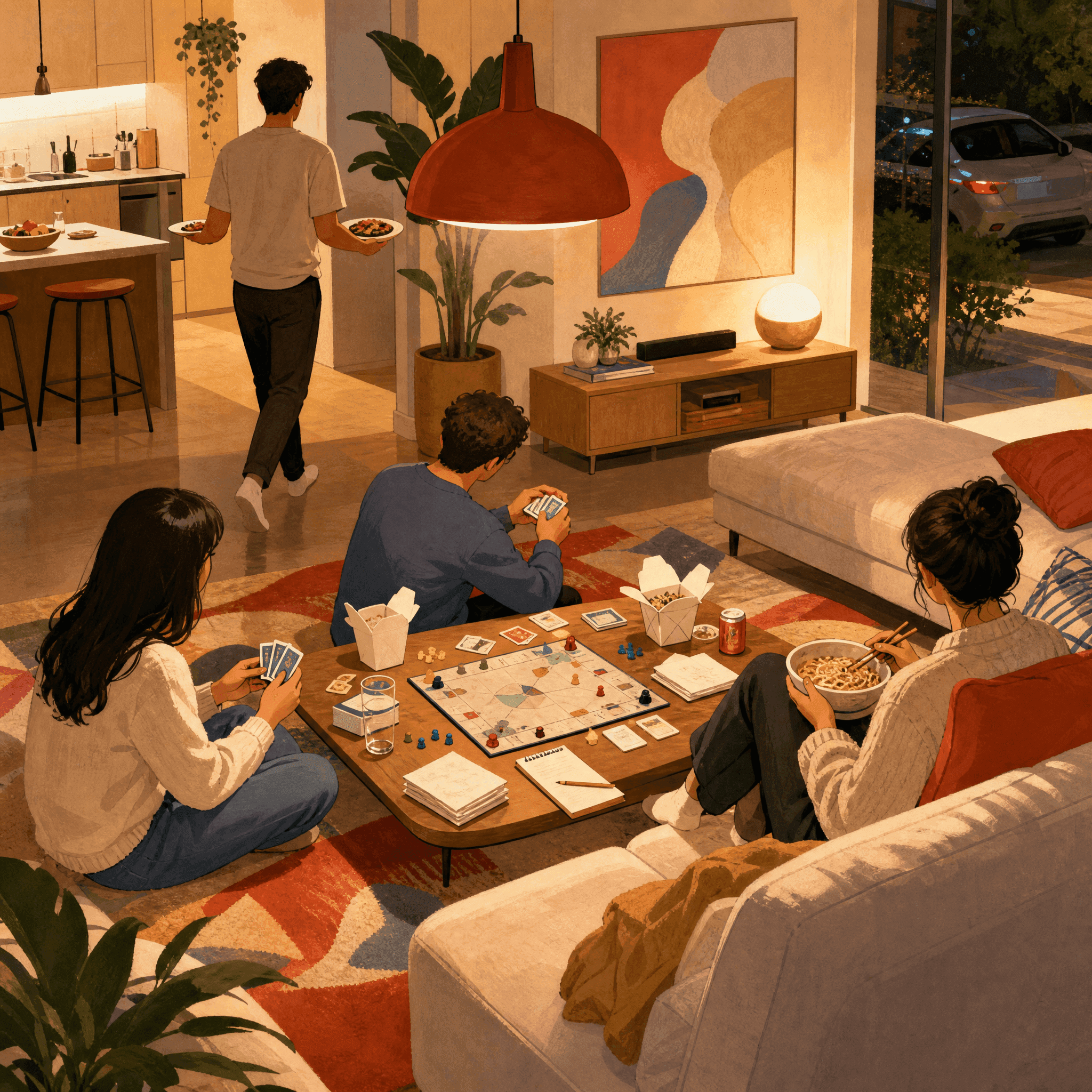 Favorite Takeout & Game Night