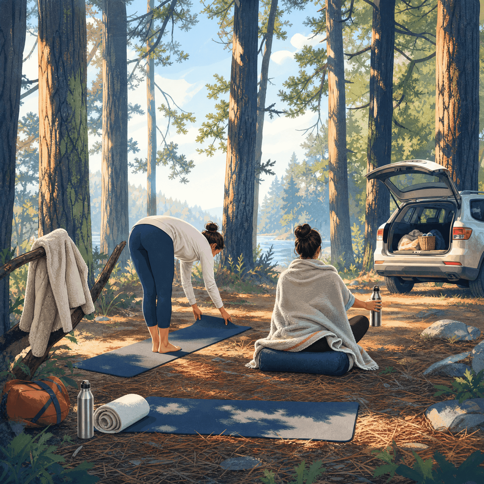 Forest Yoga Session
