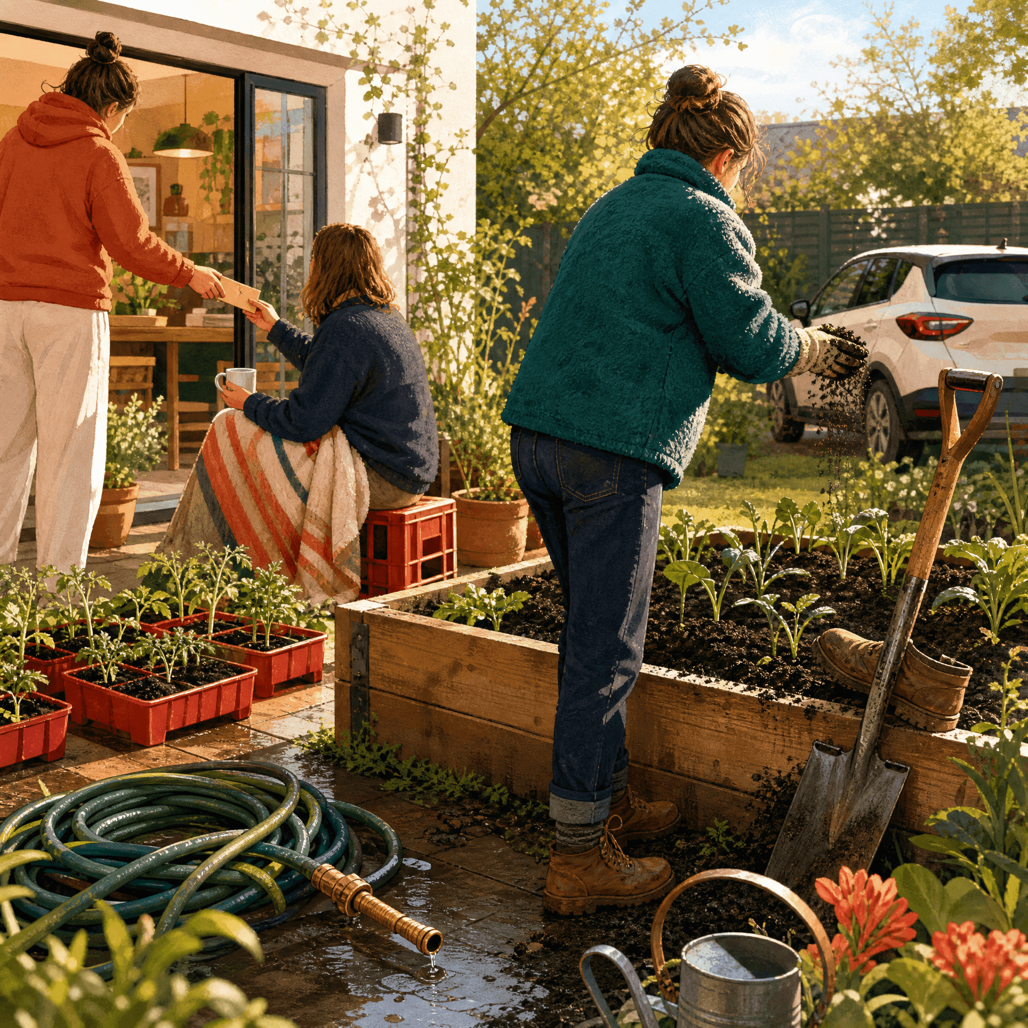 Garden Planting Team