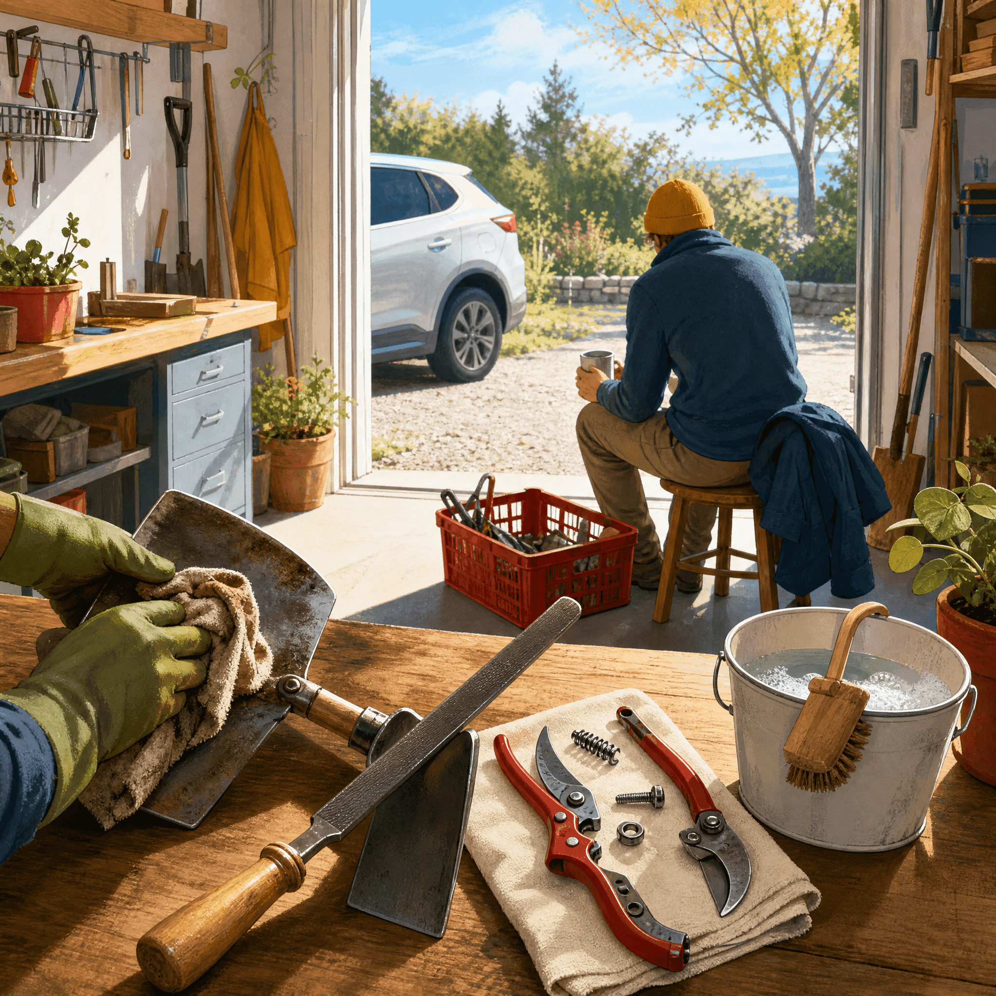 Garden Tool Maintenance