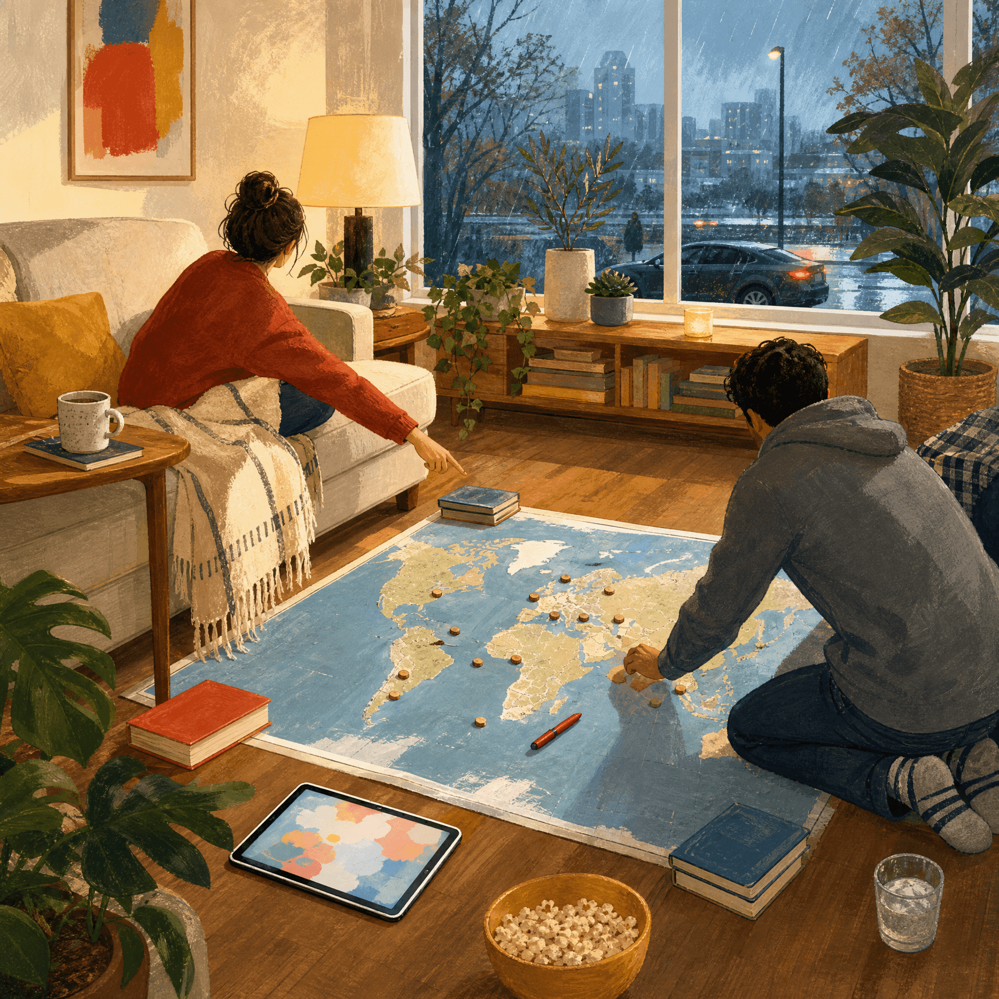 Geography Map Game