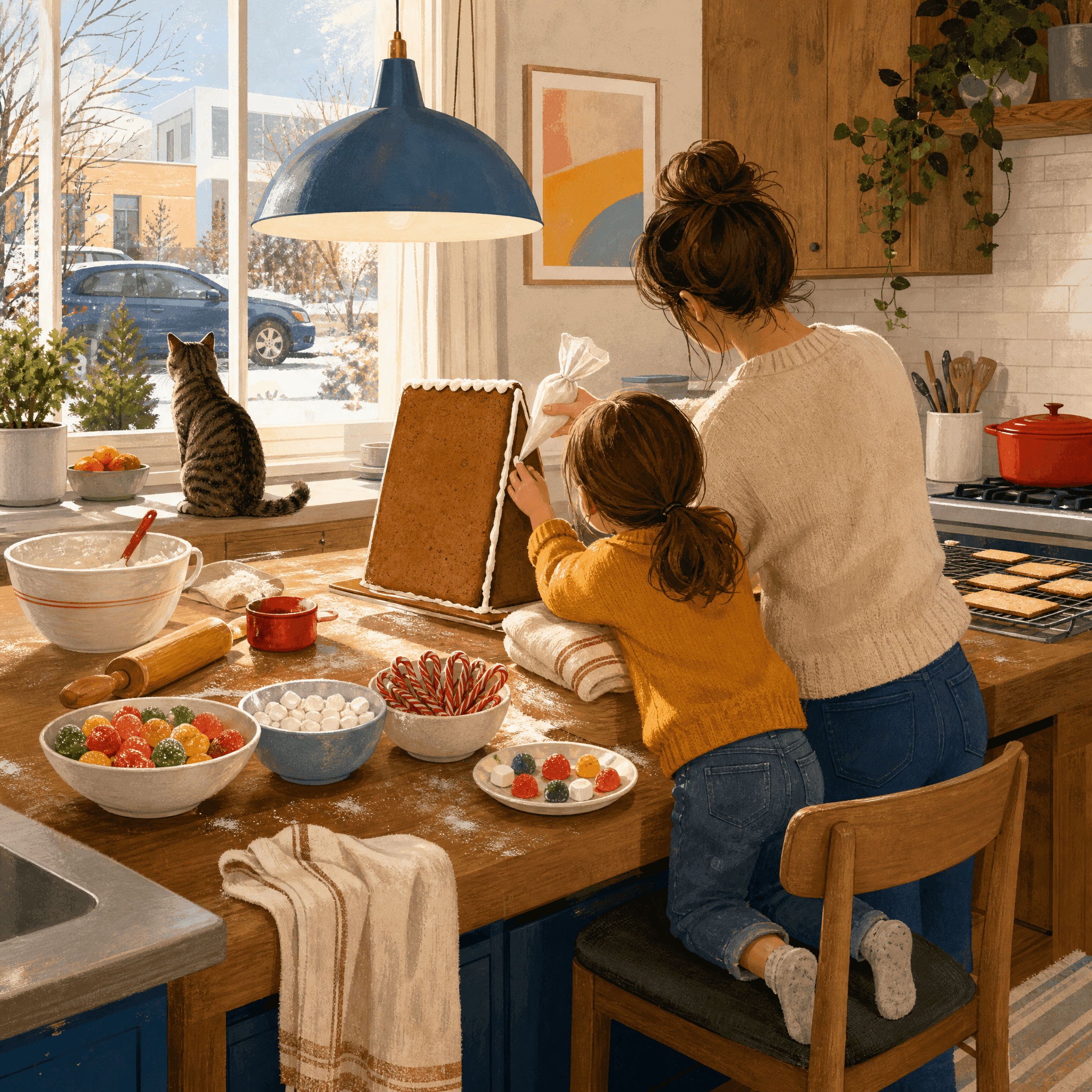 Gingerbread House Build