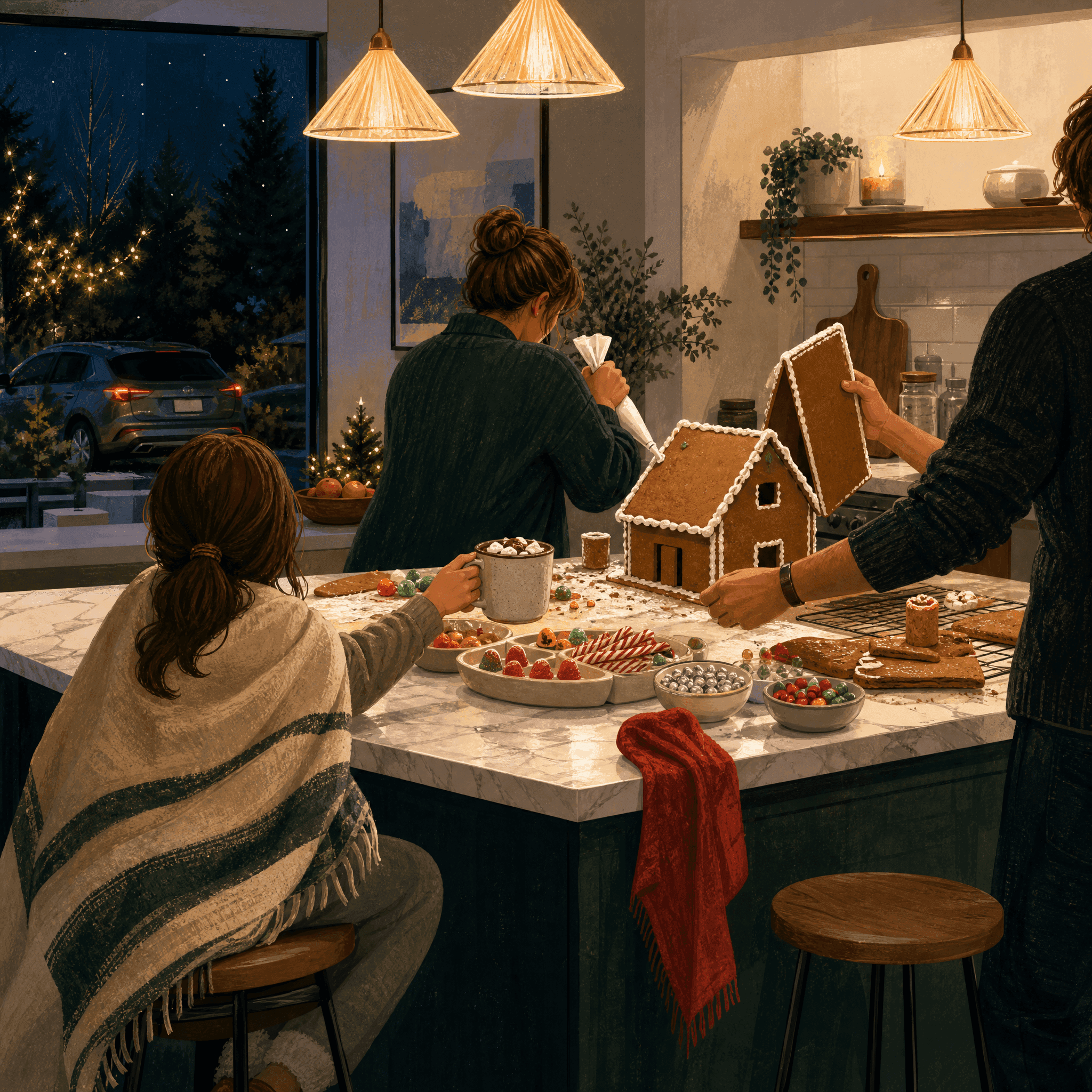 Gingerbread House Build