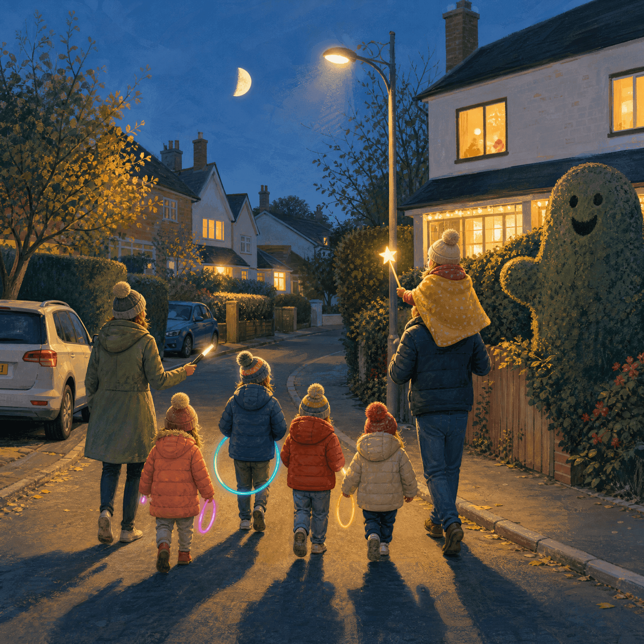 Glow-in-the-Dark Ghost Walk