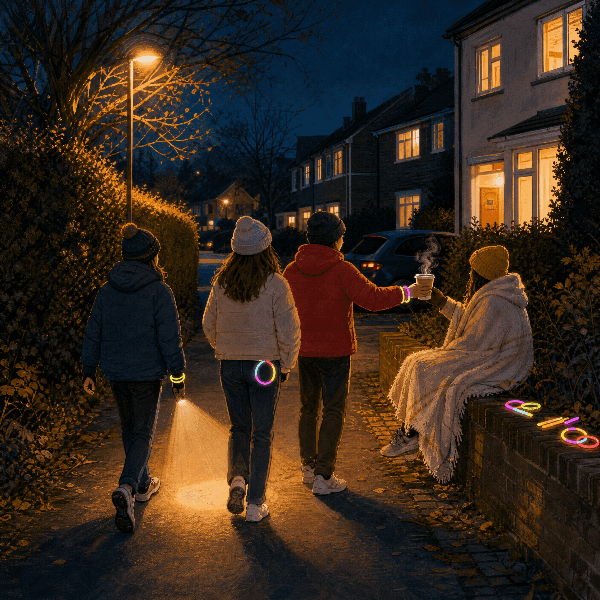 Glow-in-the-Dark Ghost Walk