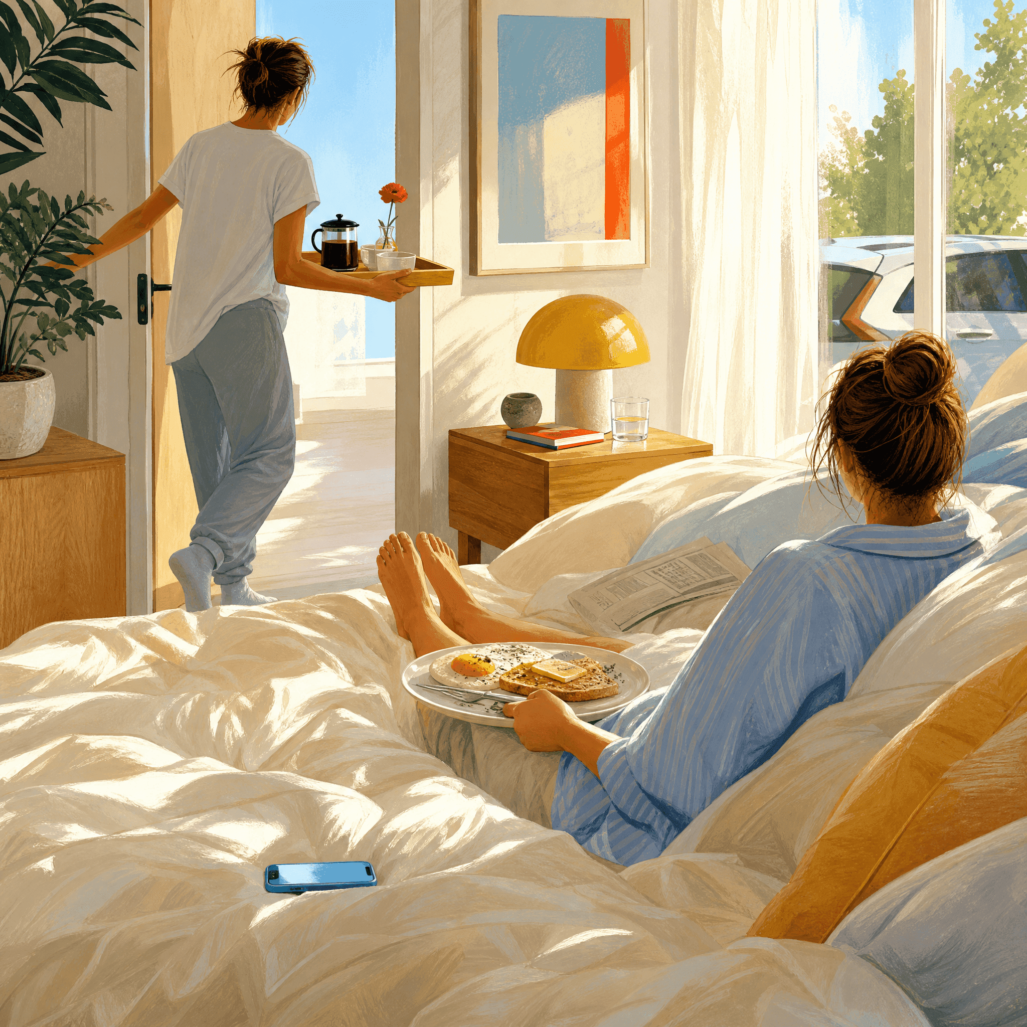 Handmade Breakfast in Bed