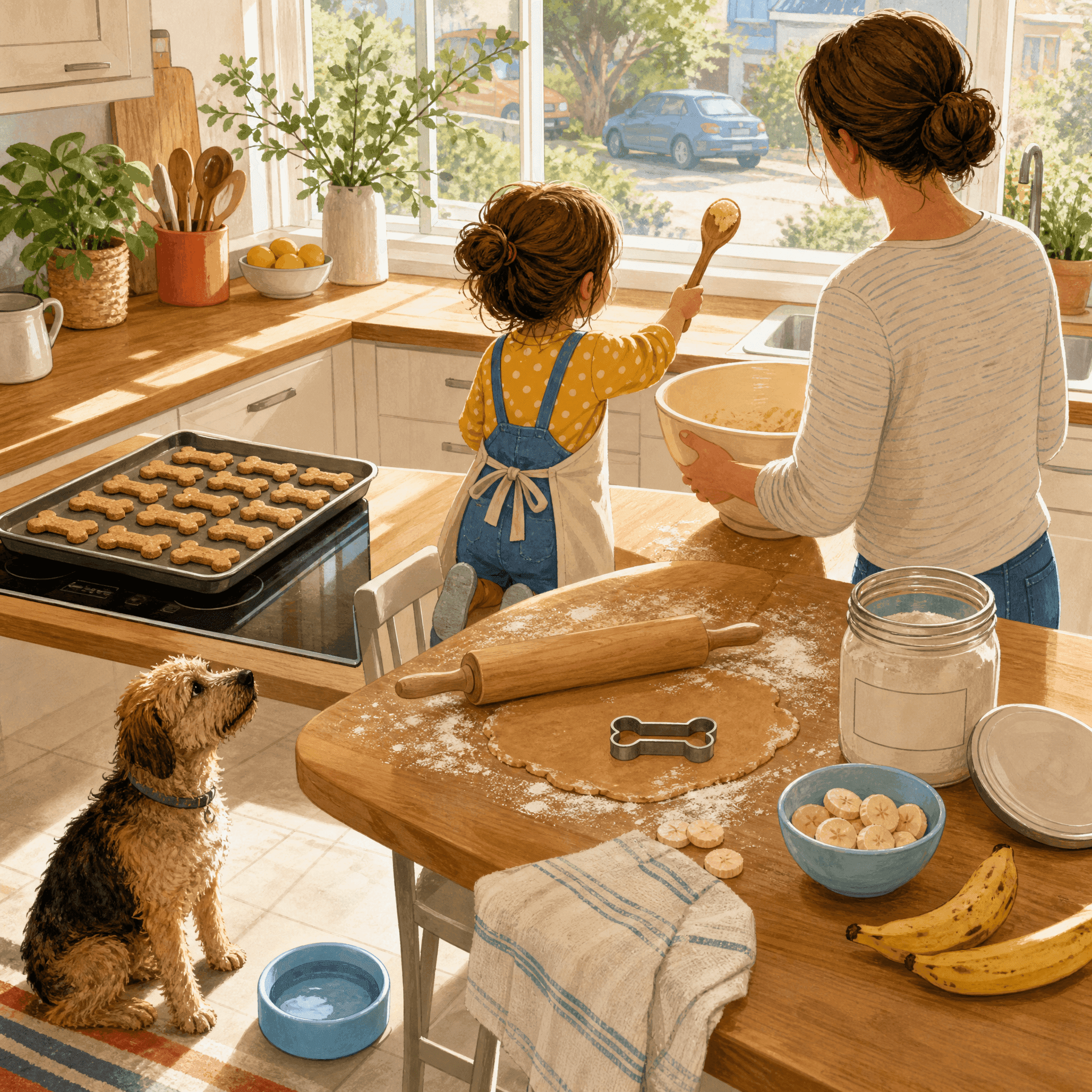 Handmade Pet Treat Baking