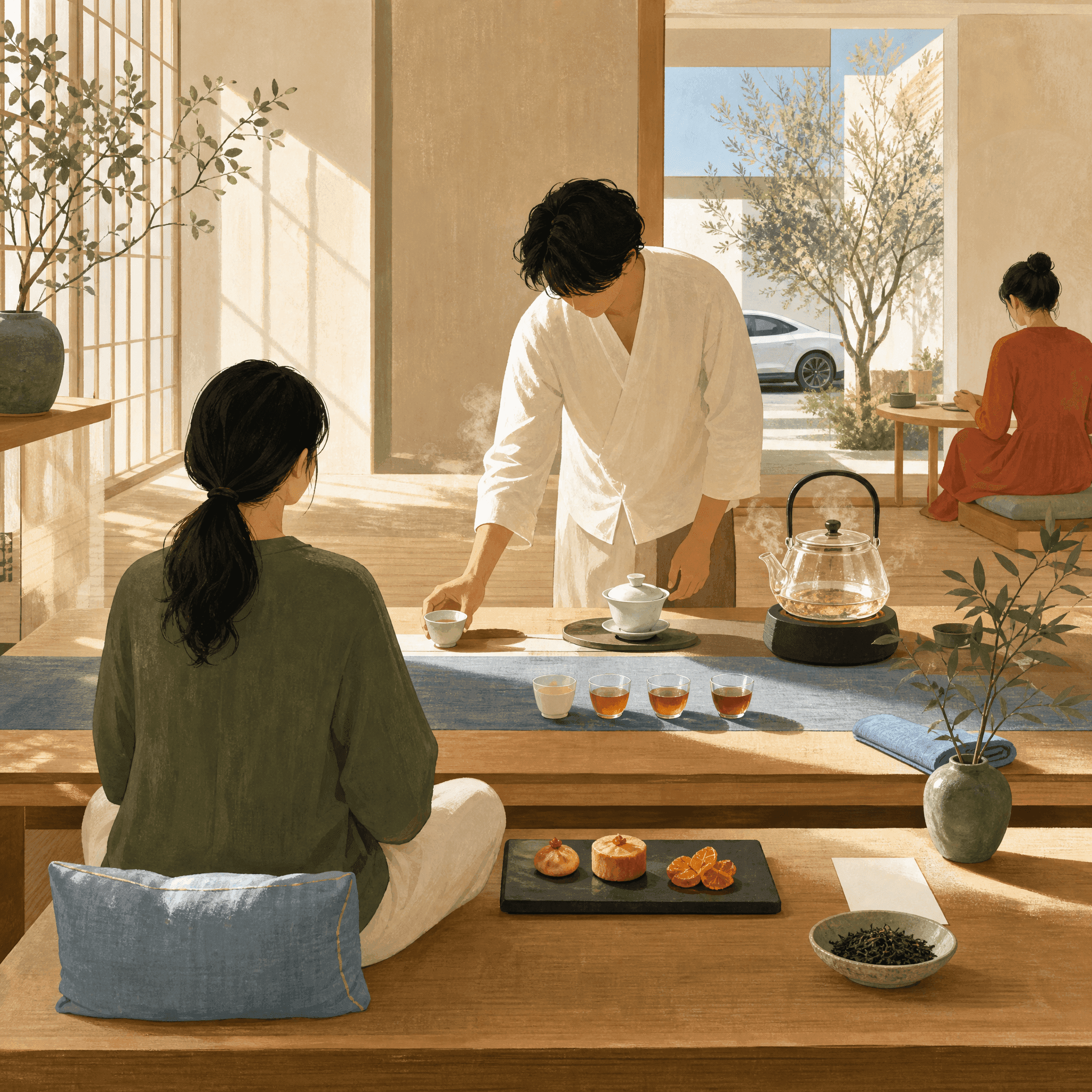 High-End Tea Tasting