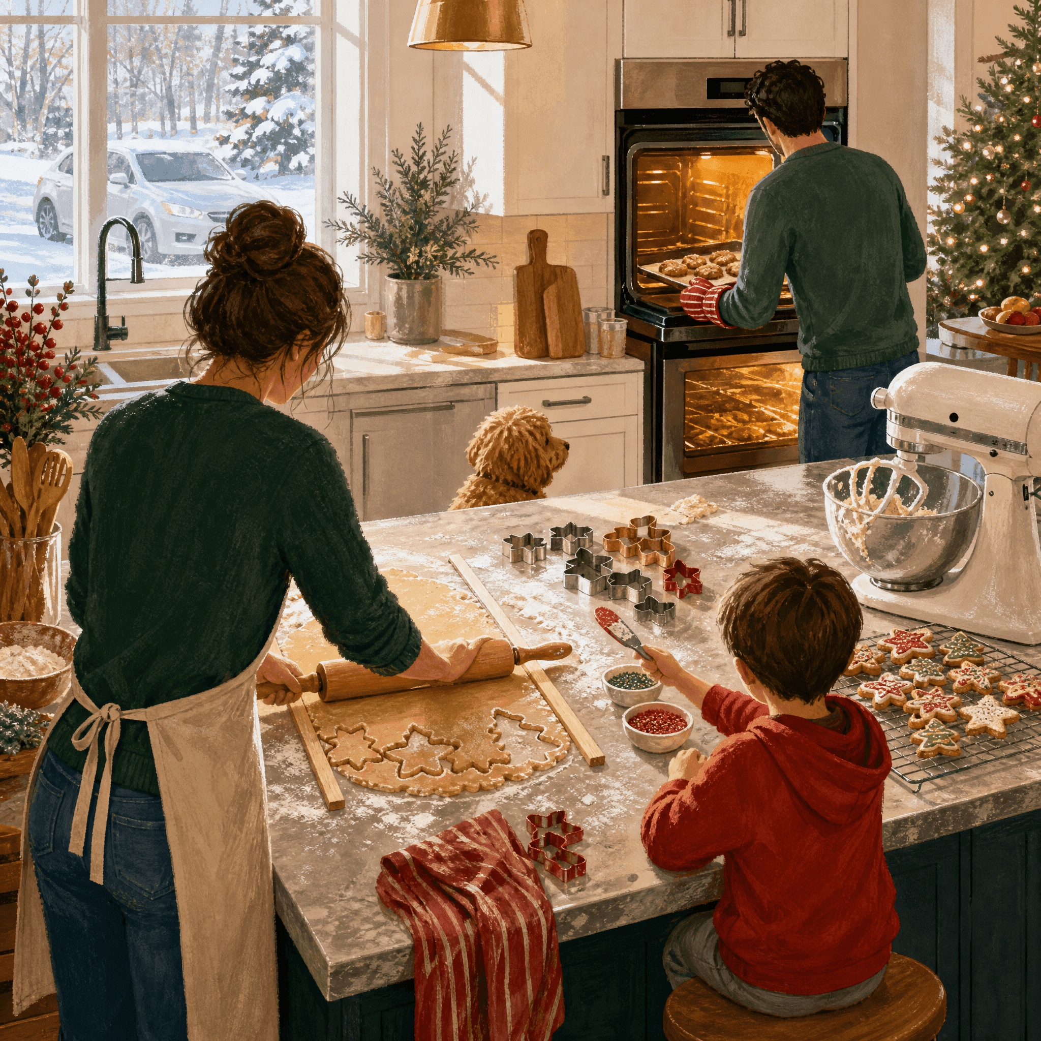 Holiday Cookie Baking
