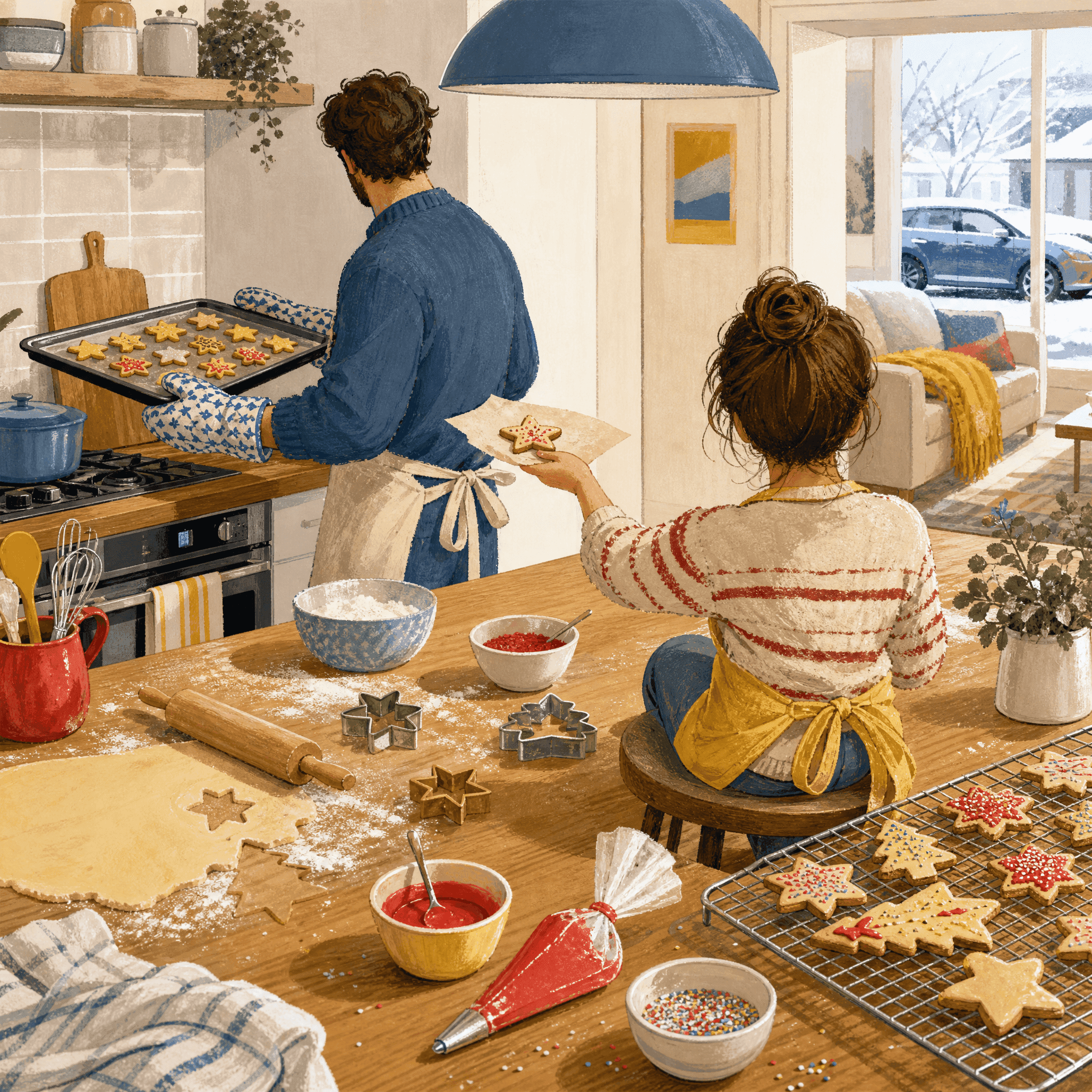 Holiday Cookie Baking