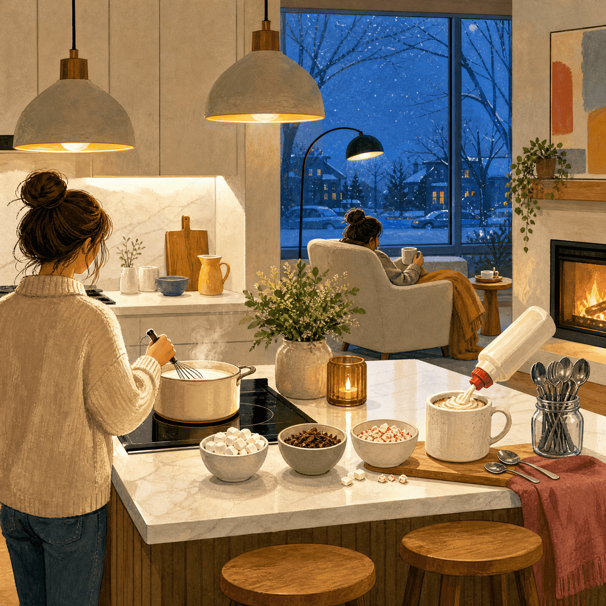 Holiday Hot Chocolate Bar