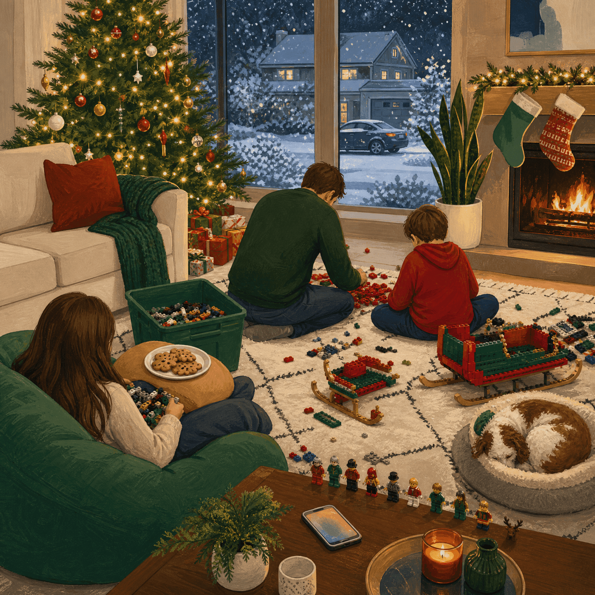 Holiday Lego Build-Off