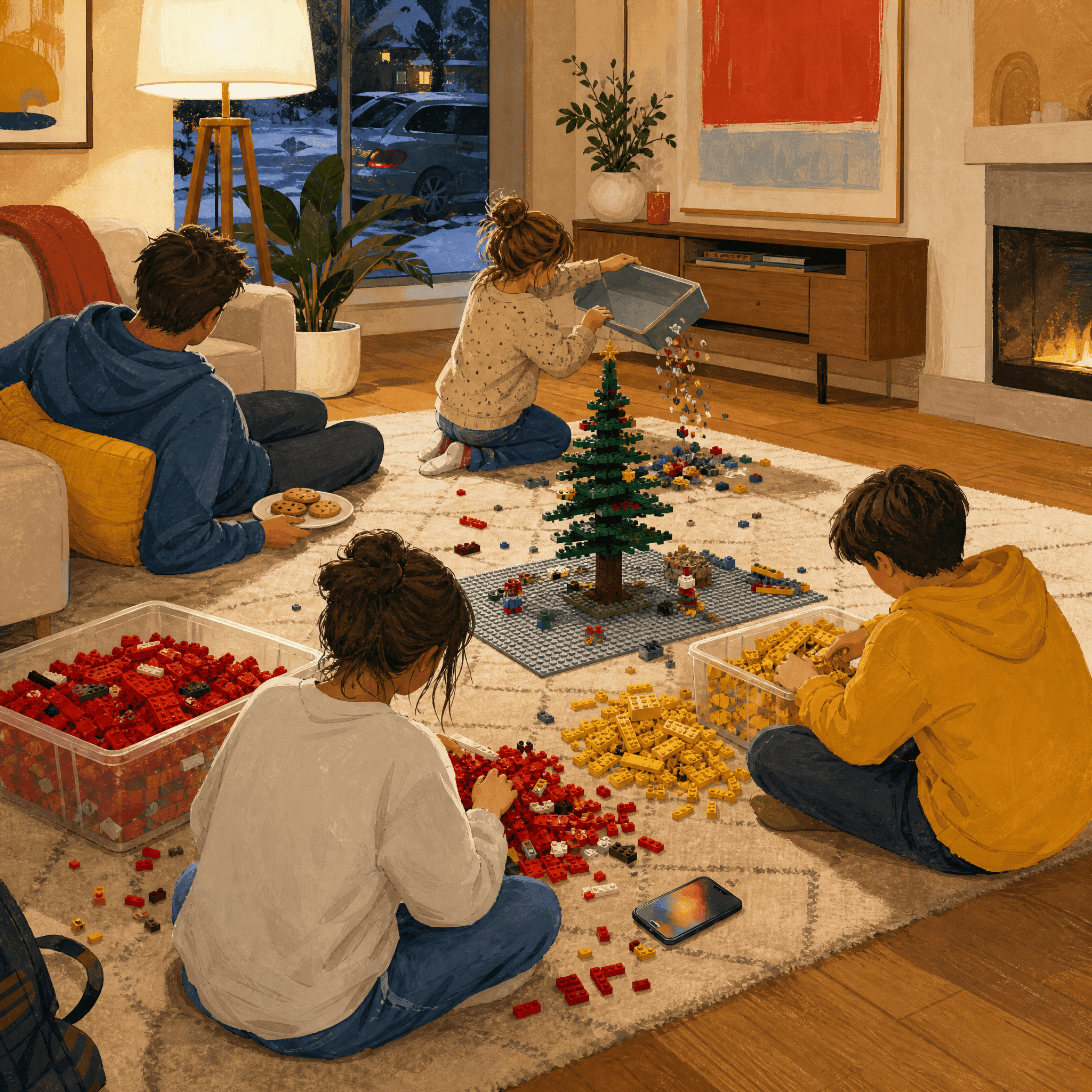 Holiday Lego Build-Off