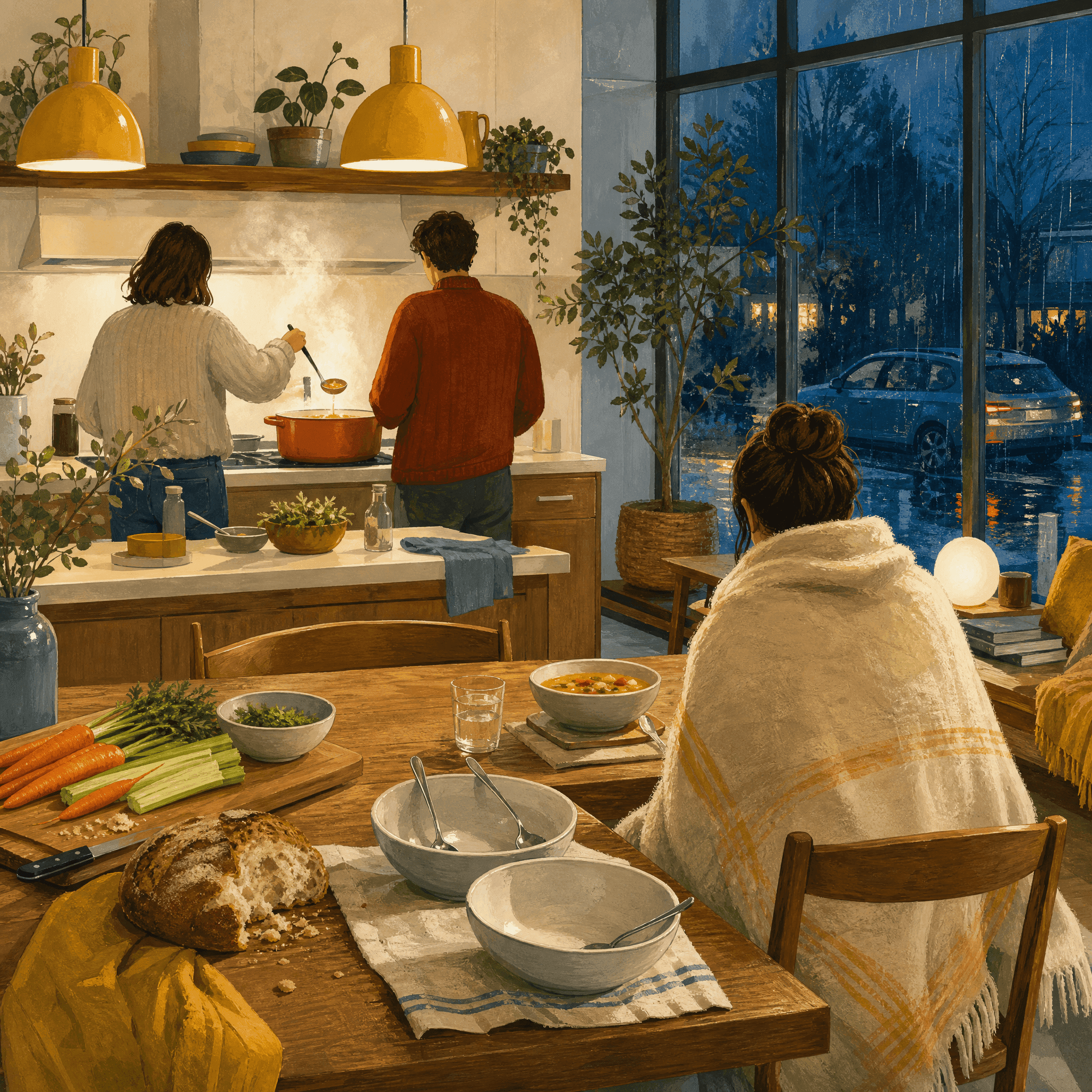 Holiday Soup and Story Night