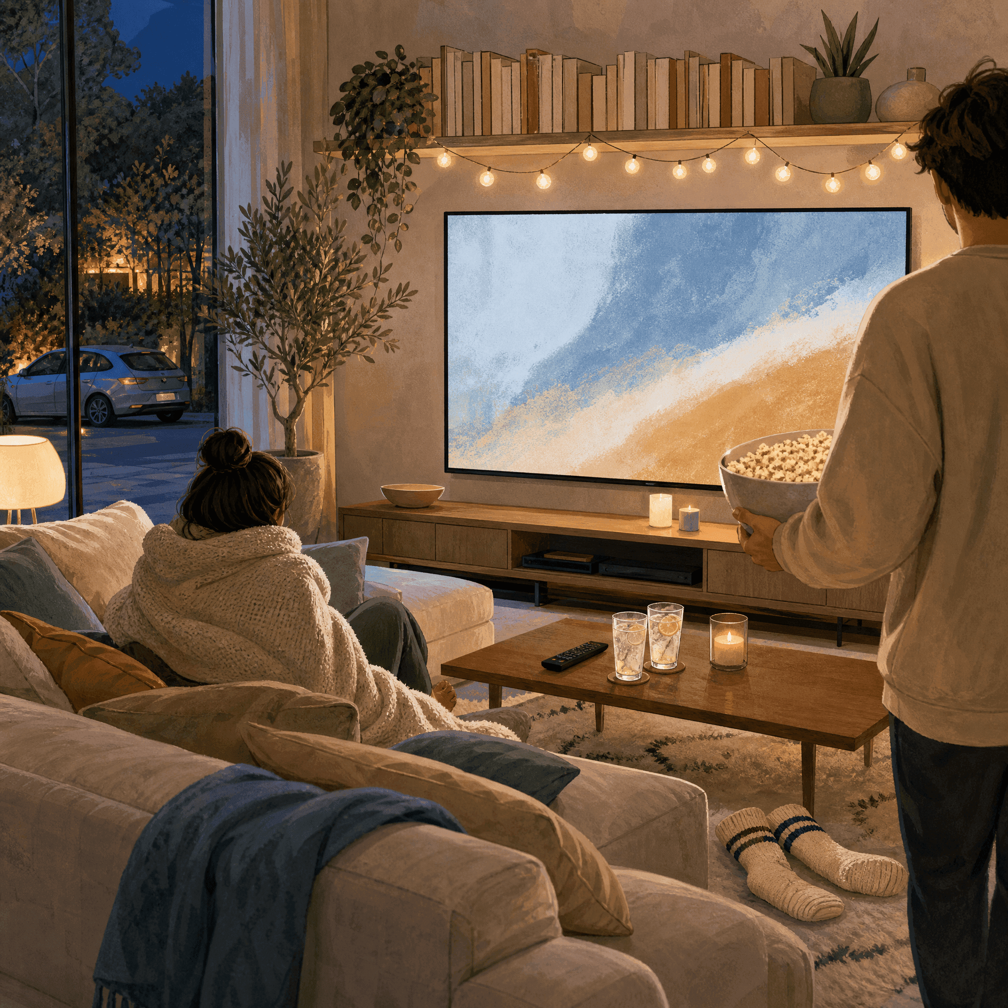 Home Movie Night Together