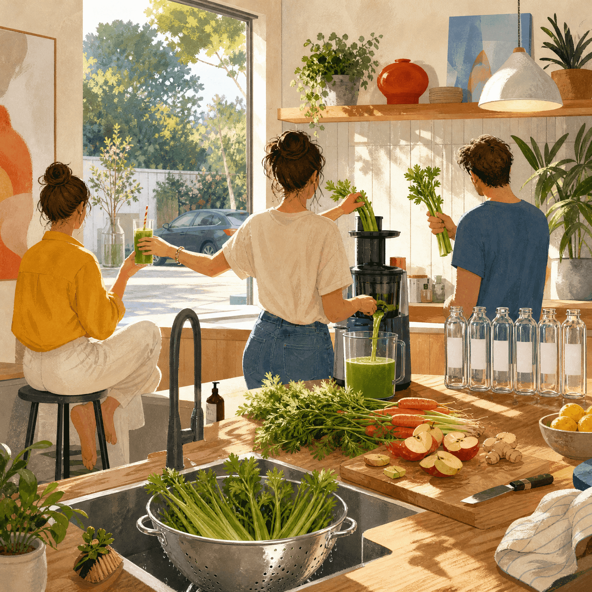 Juice Pressing Fresh