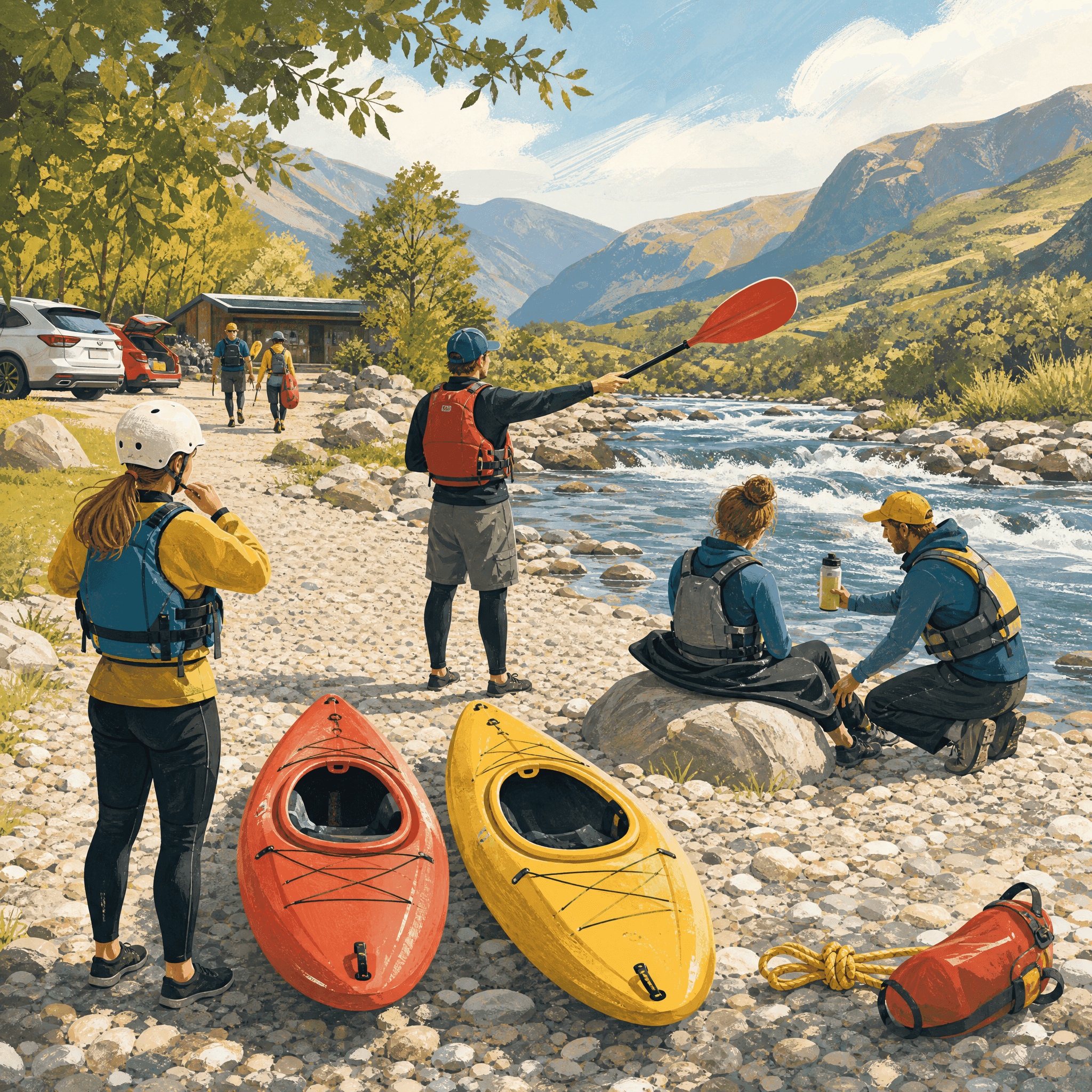 Kayak Rapids Run