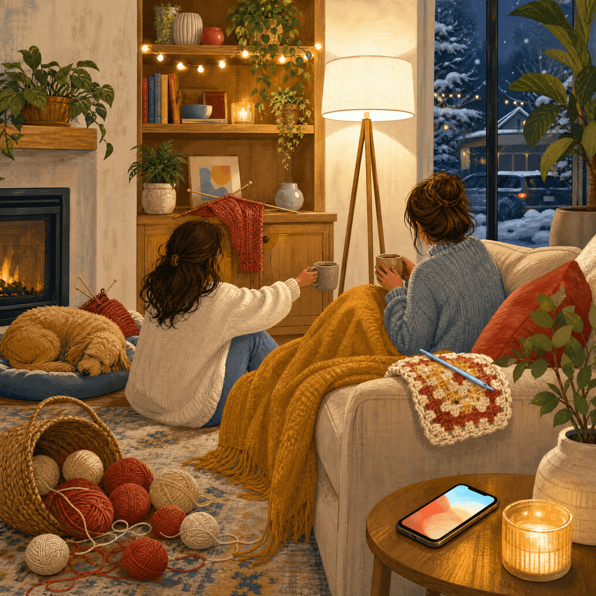 Knitting or Crocheting Night