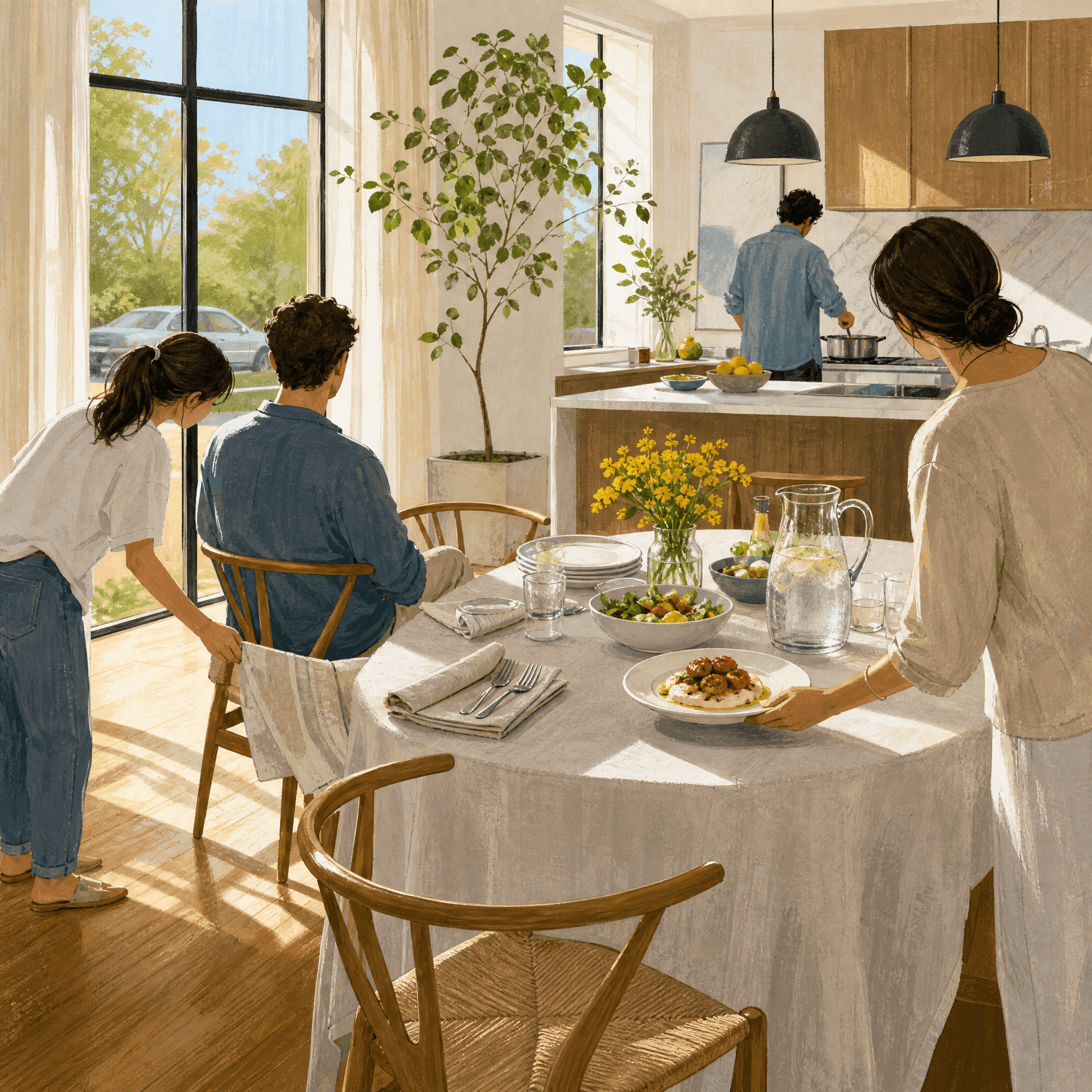 Linen Nap Luxury Lunch