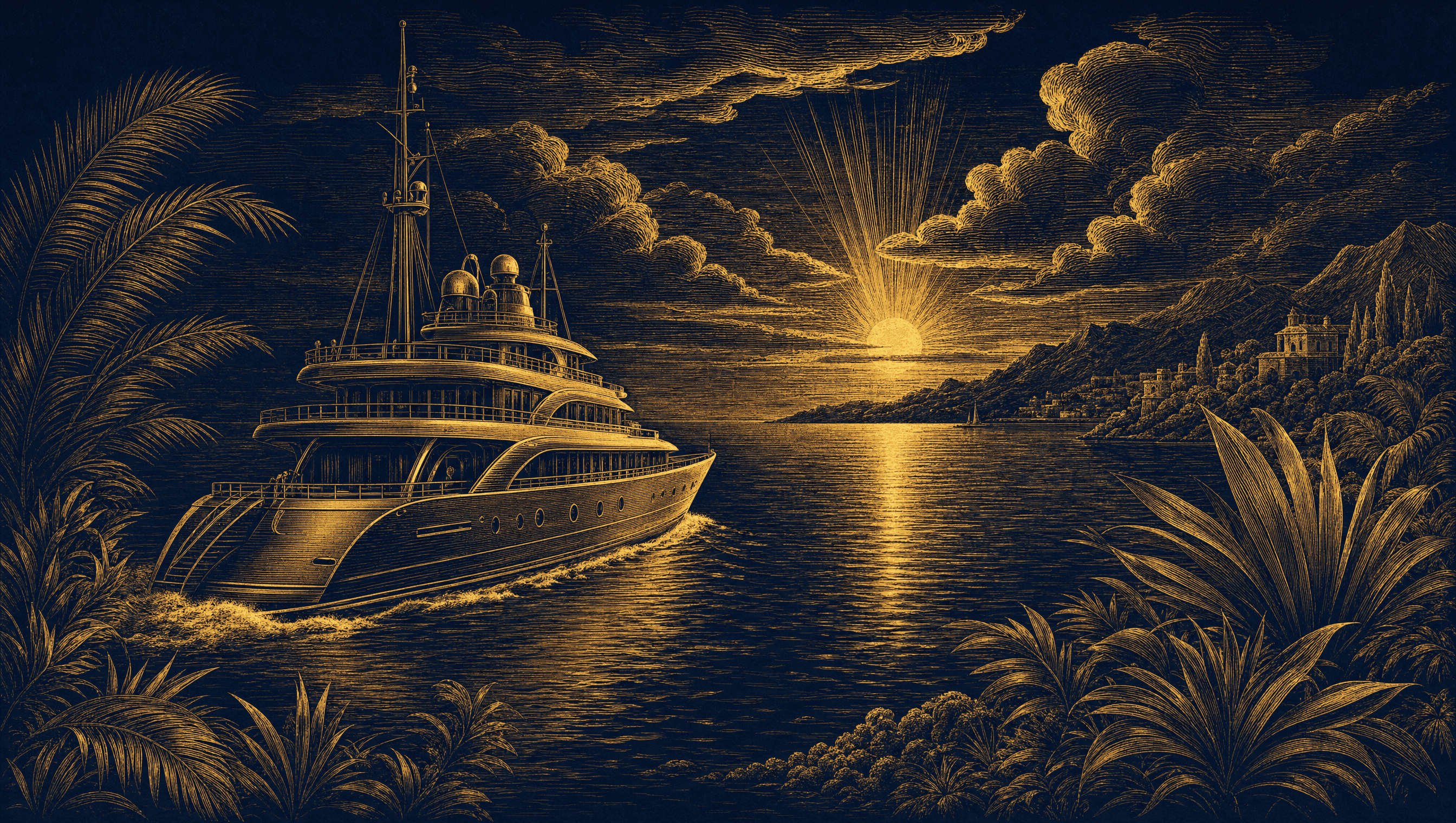 Croisière privée au coucher du soleil
