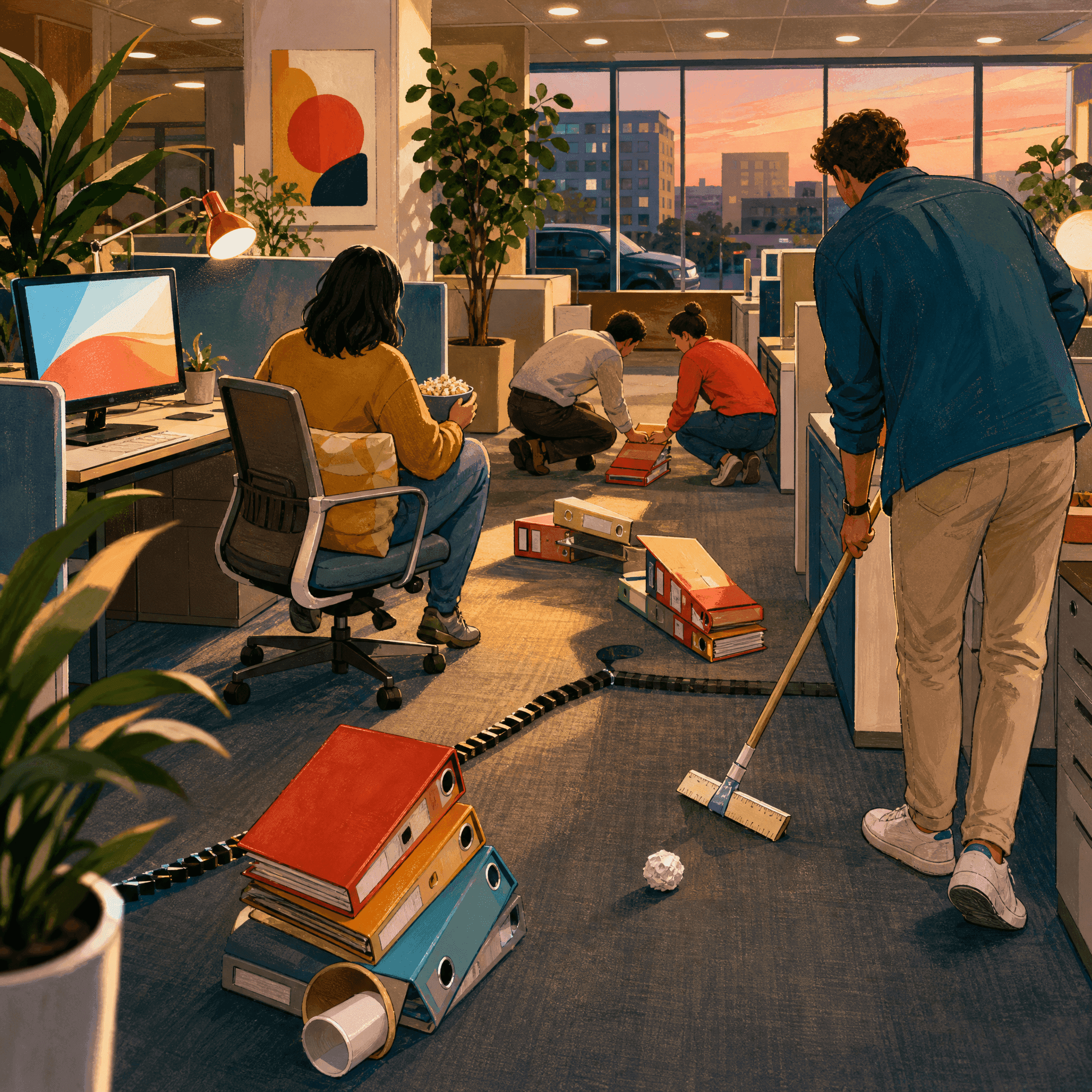 Mini Golf Office Showdown