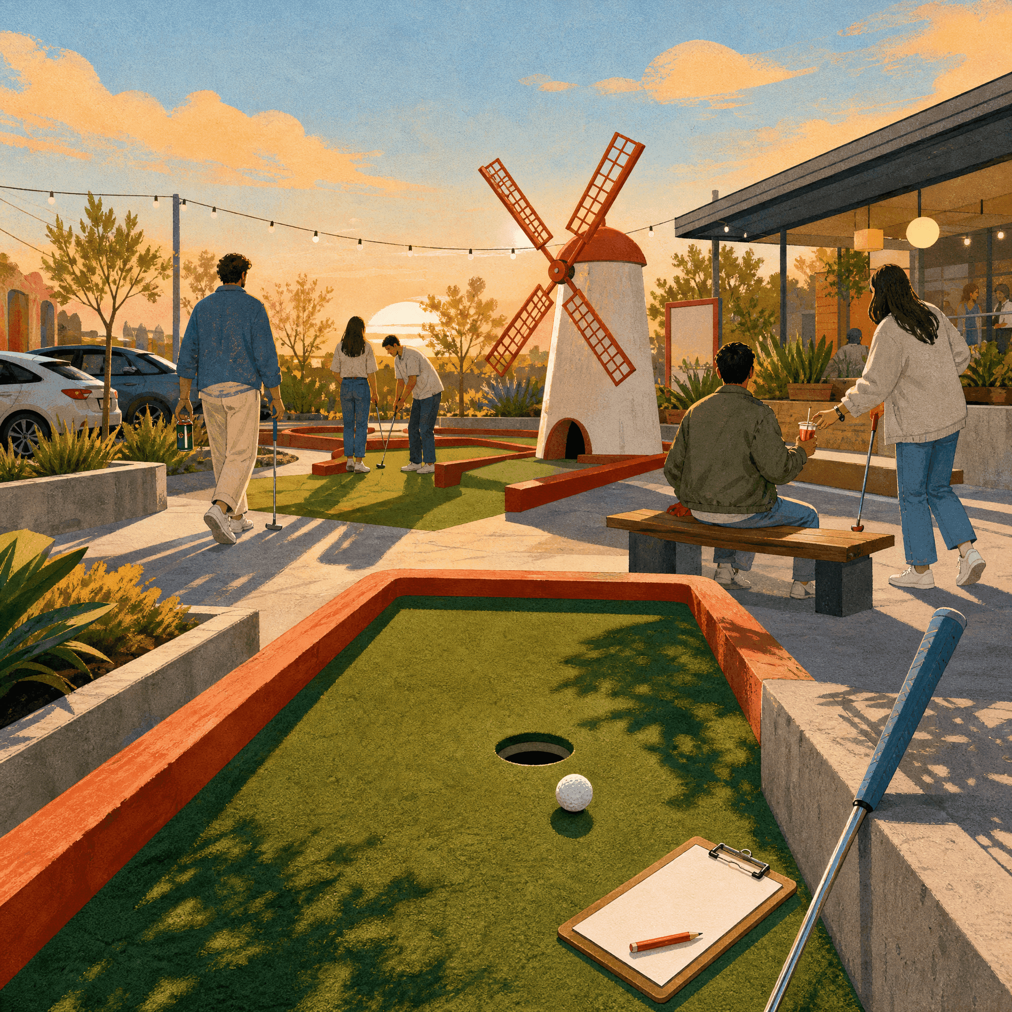 Mini Golf Tournament!