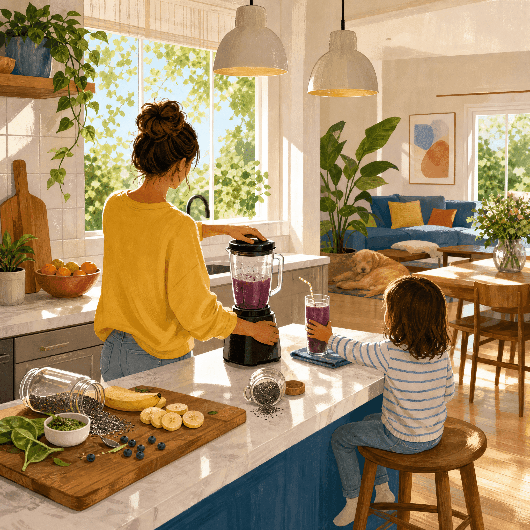 Nutrient-Packed Smoothie Making