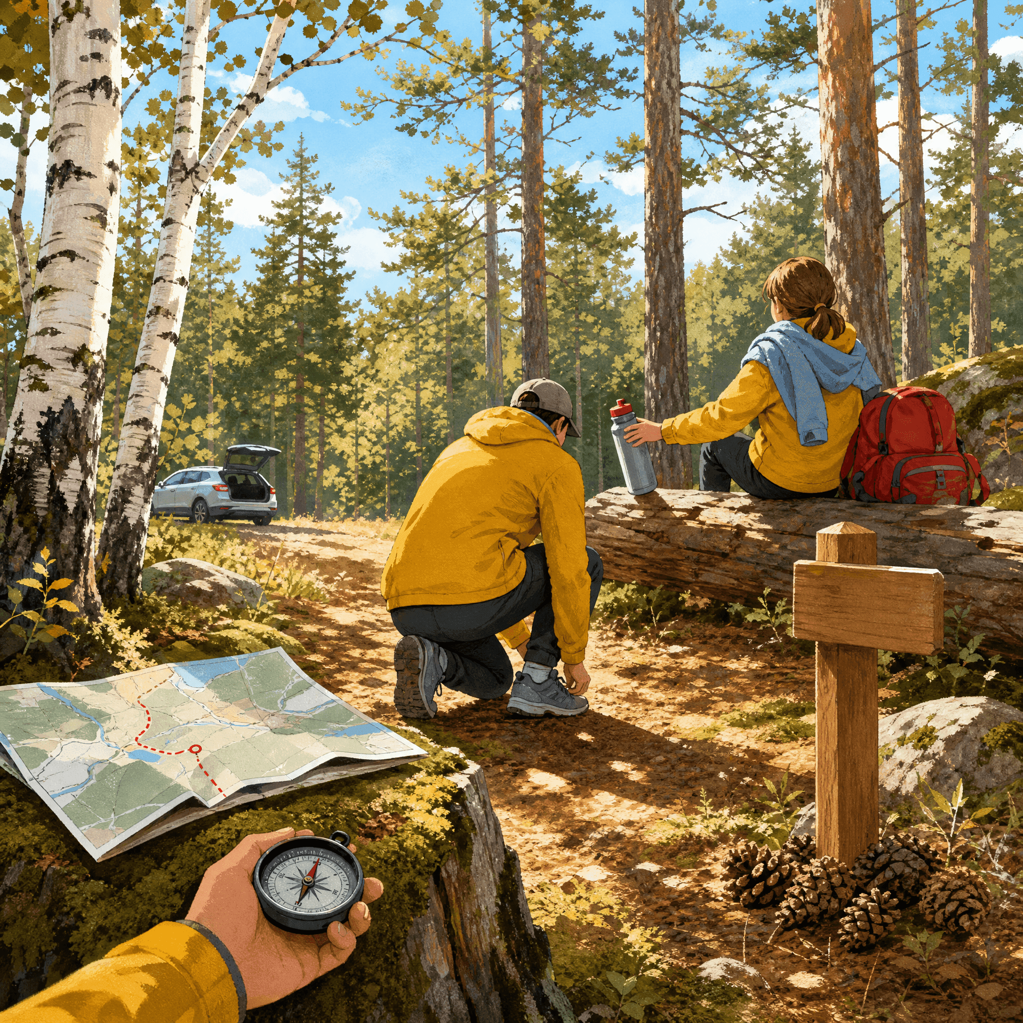 Orienteering Map Game