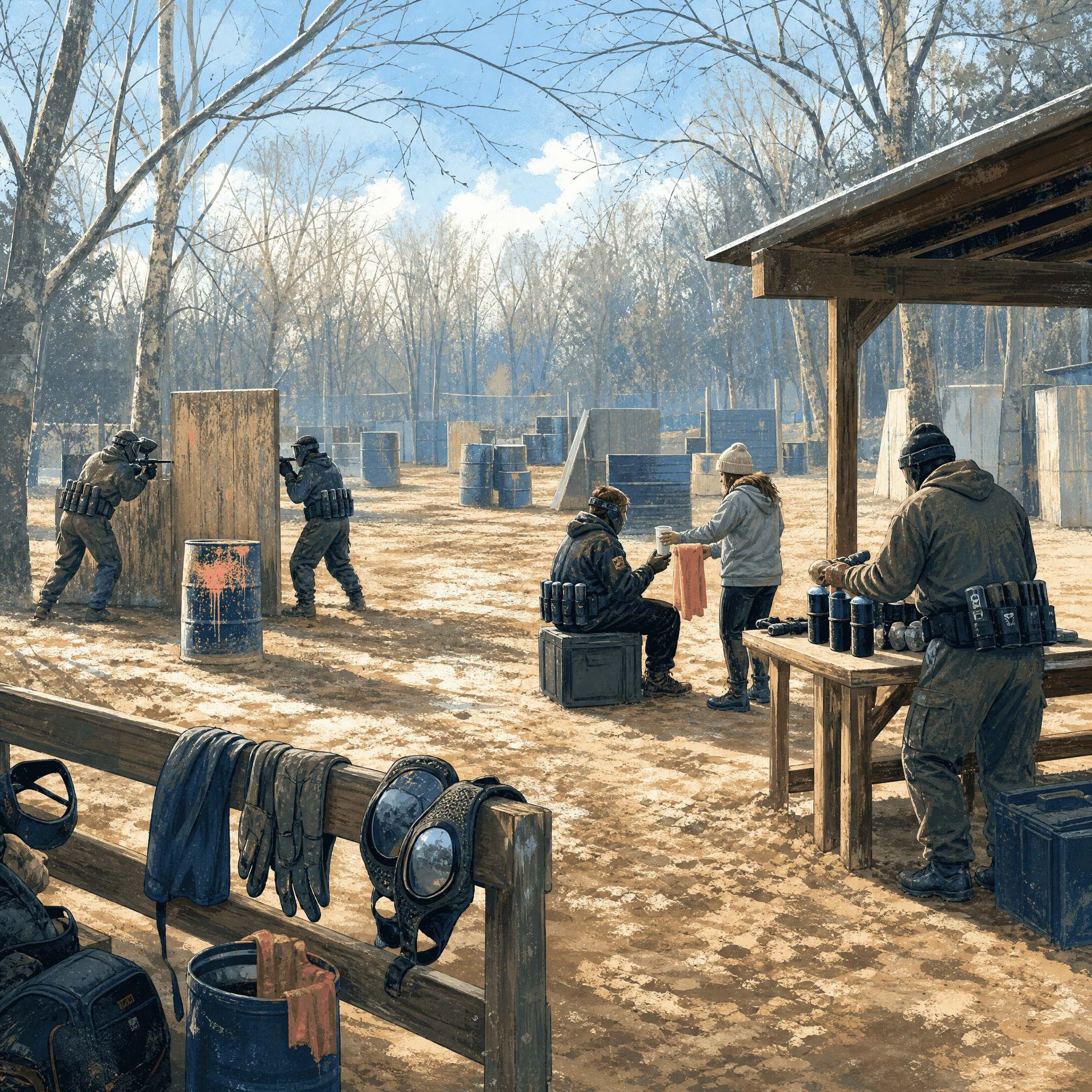Paintball Battle