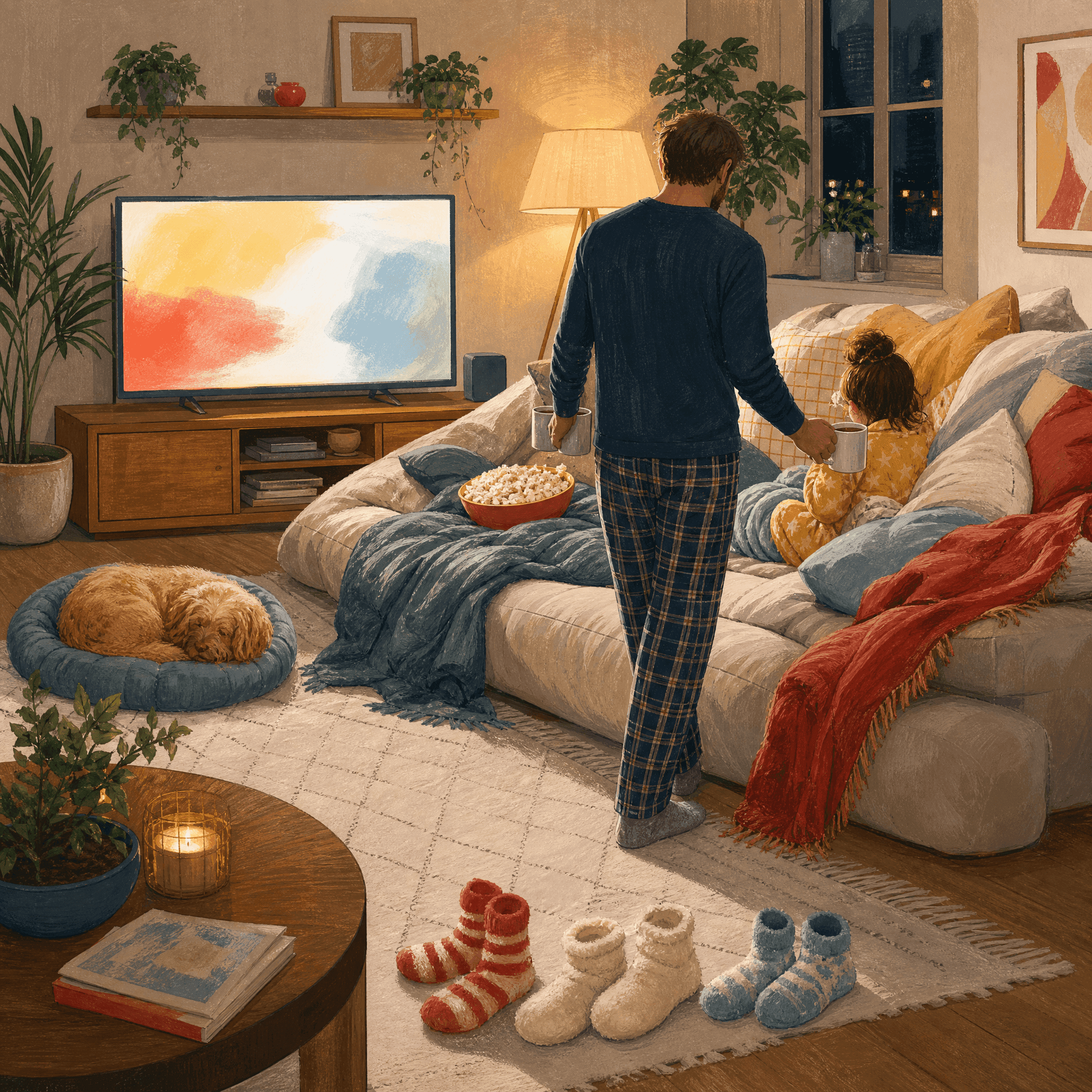 Pajama Movie Night