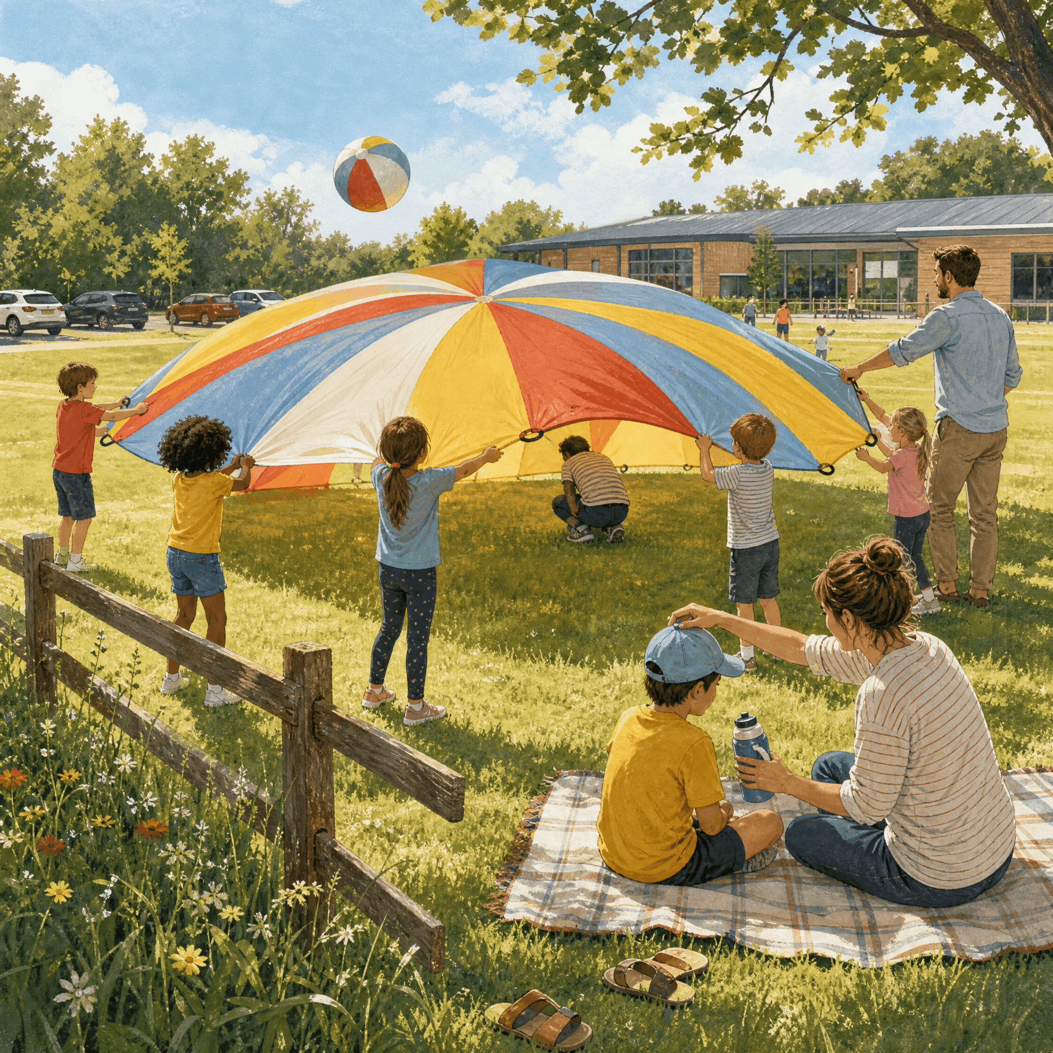 Parachute Group Play