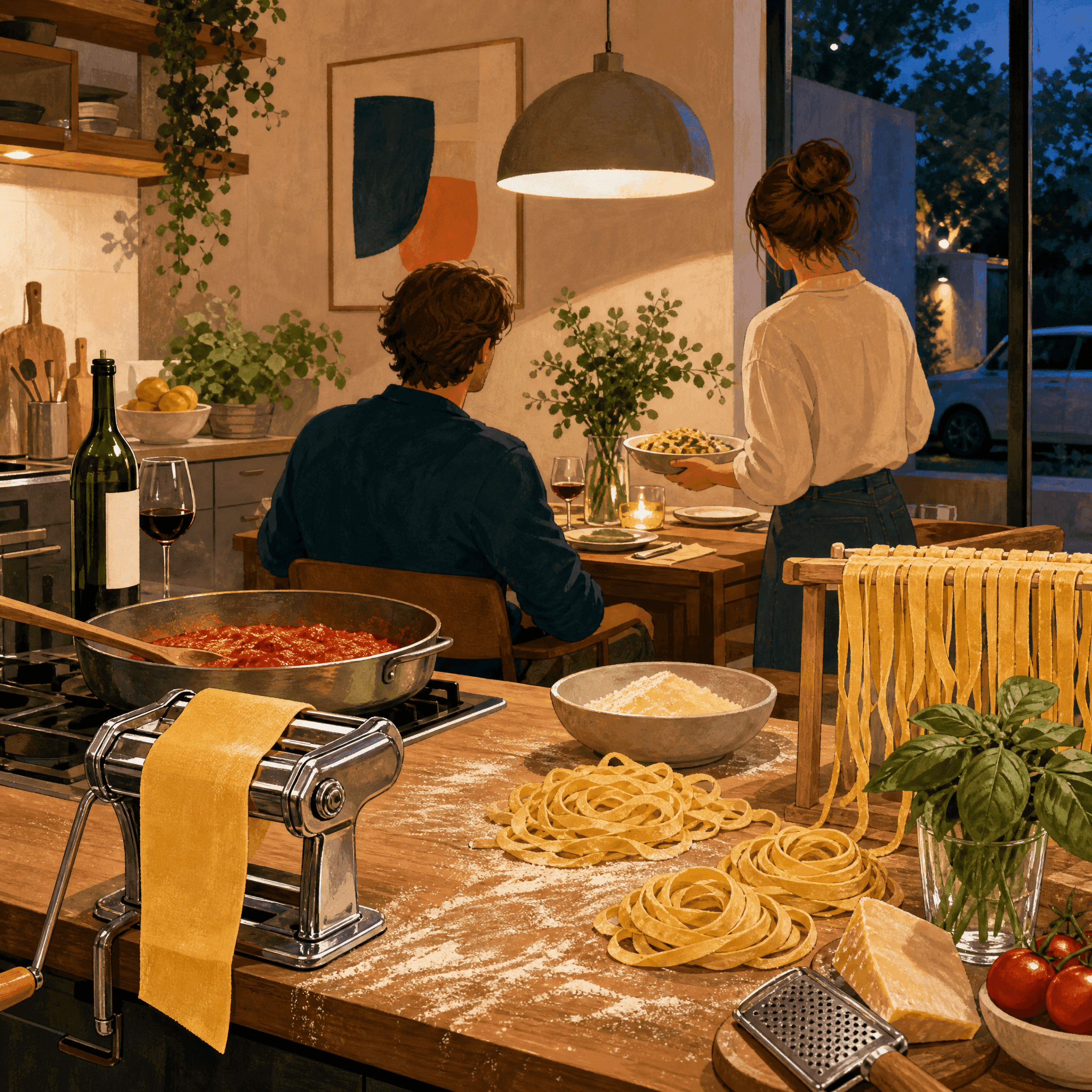 Pasta From Scratch Night
