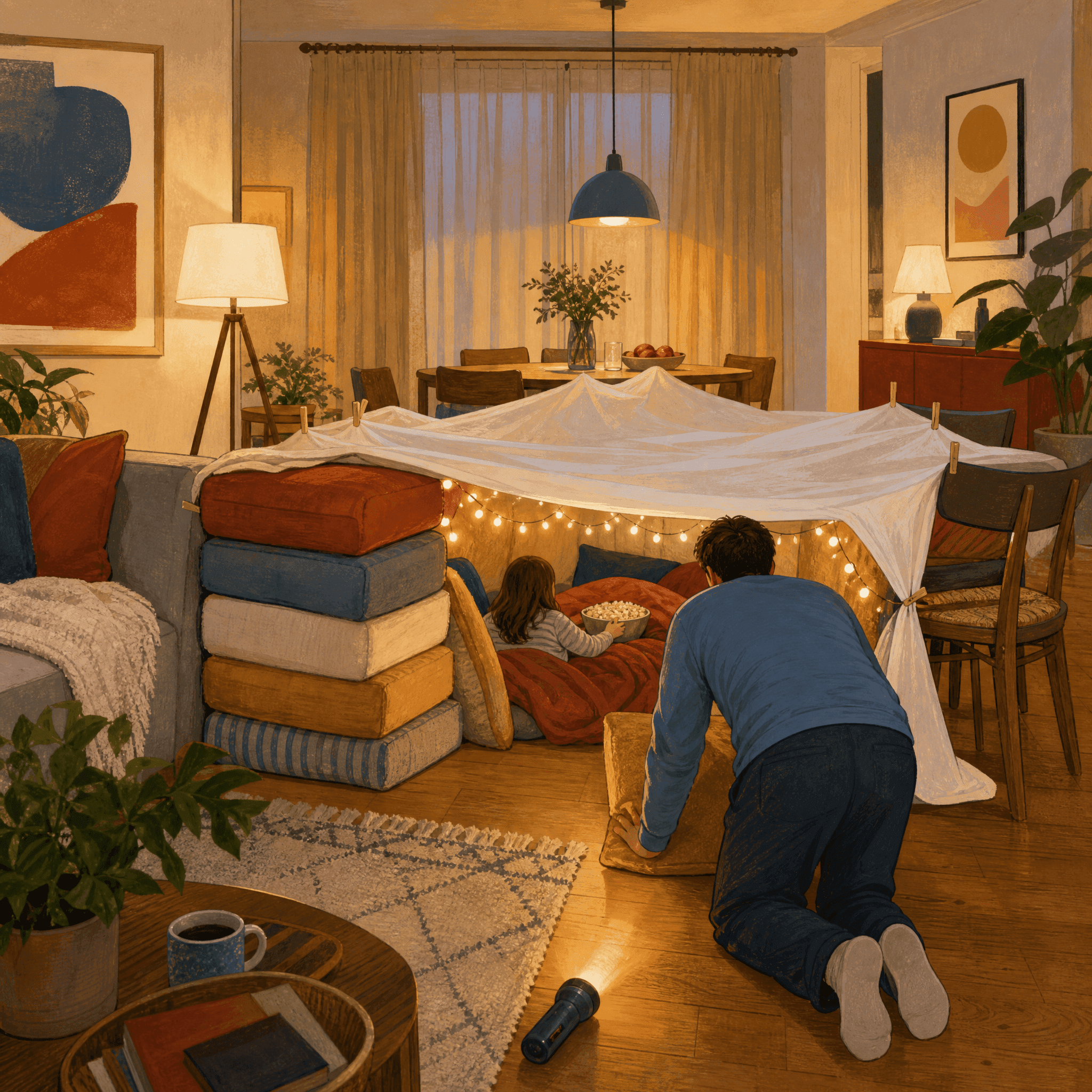 Pillow Fort Construction