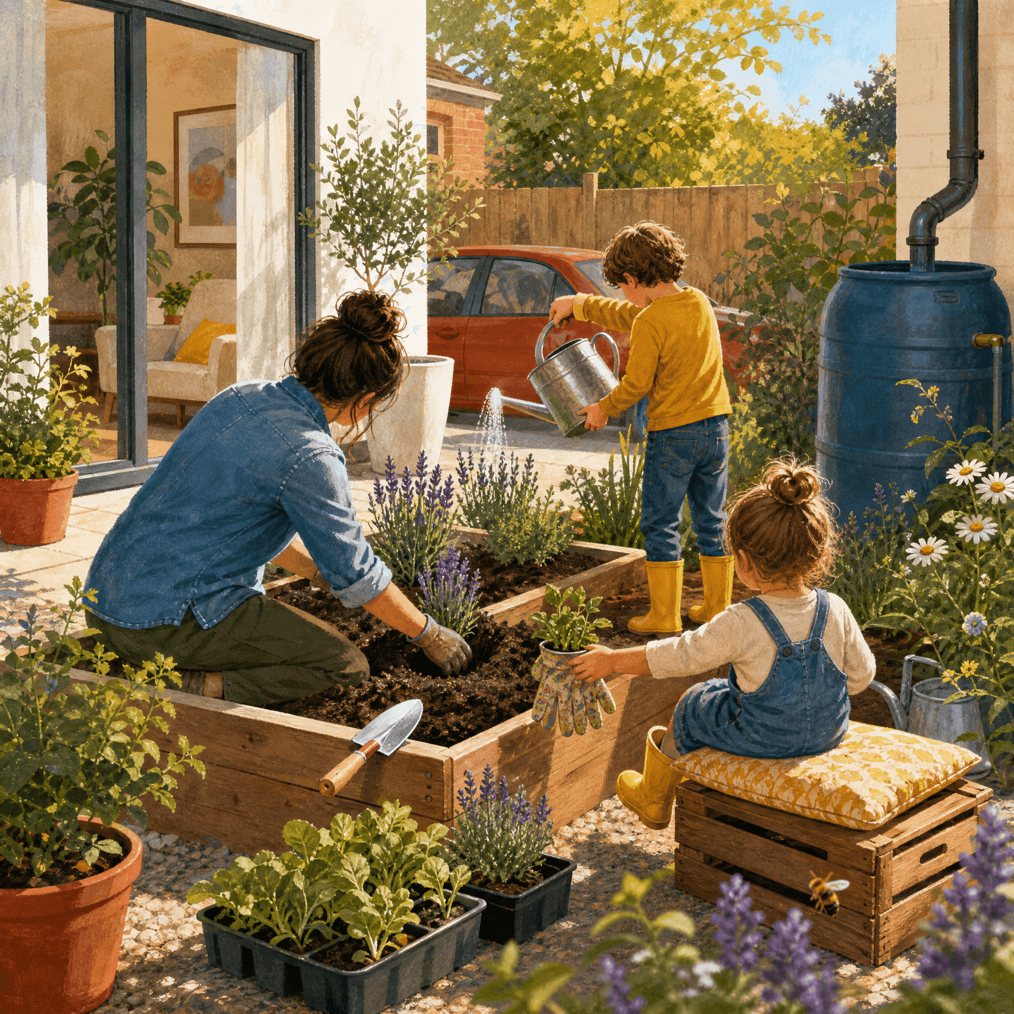 Pollinator Garden Build