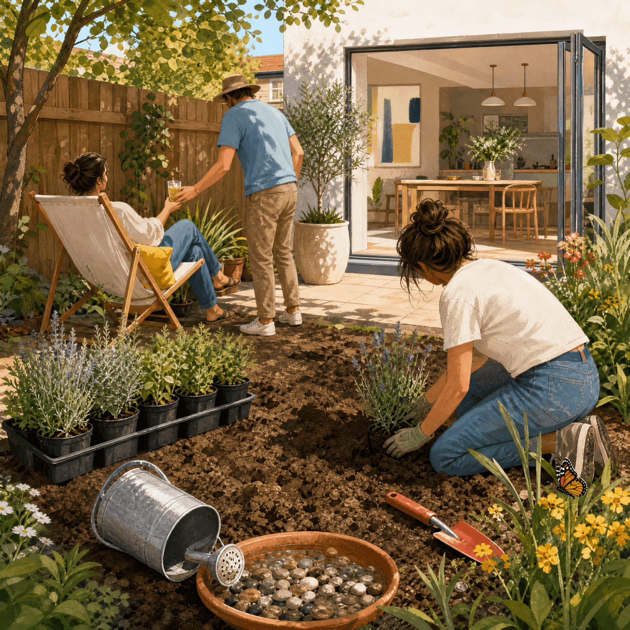 Pollinator Garden Build