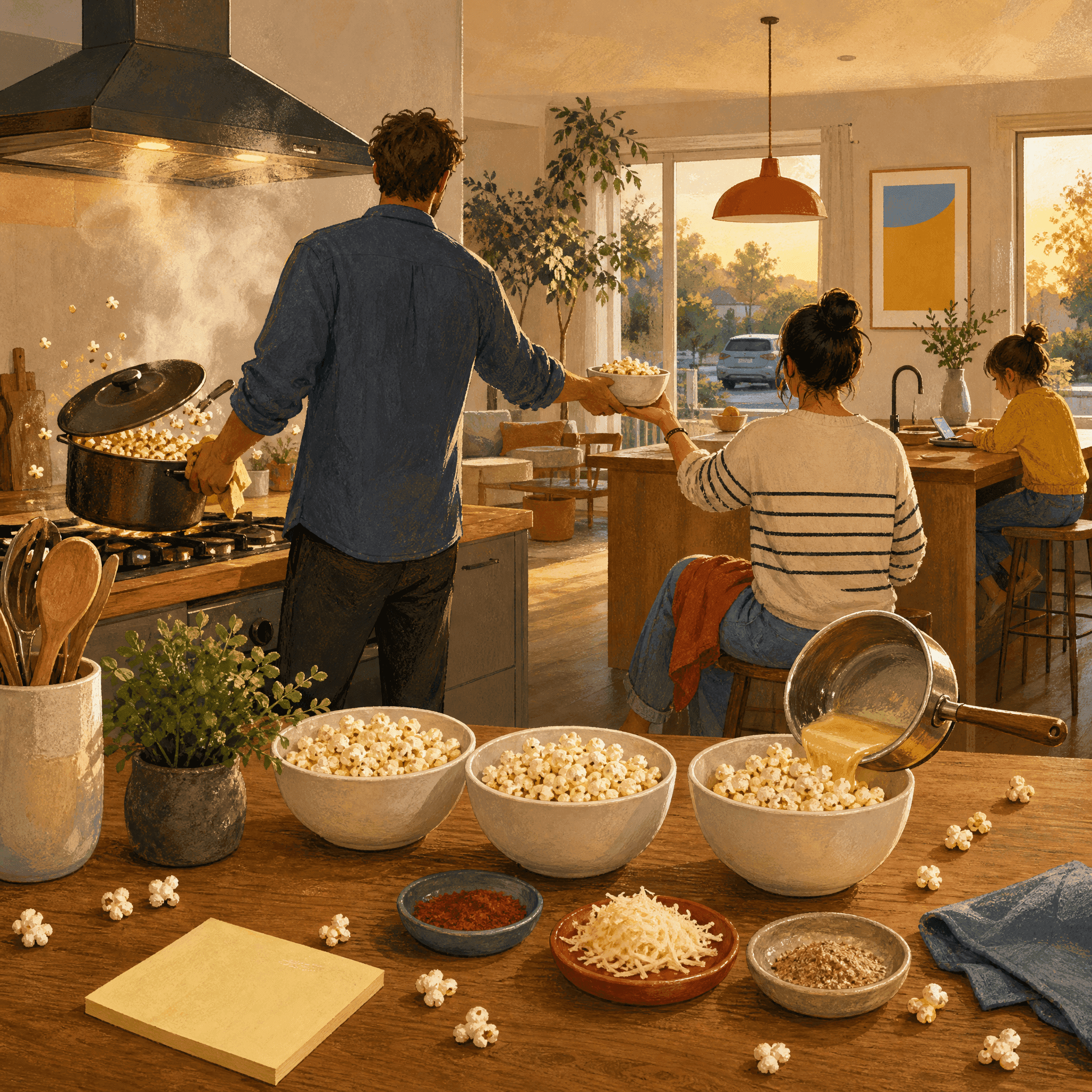 Popcorn Flavor Experiment