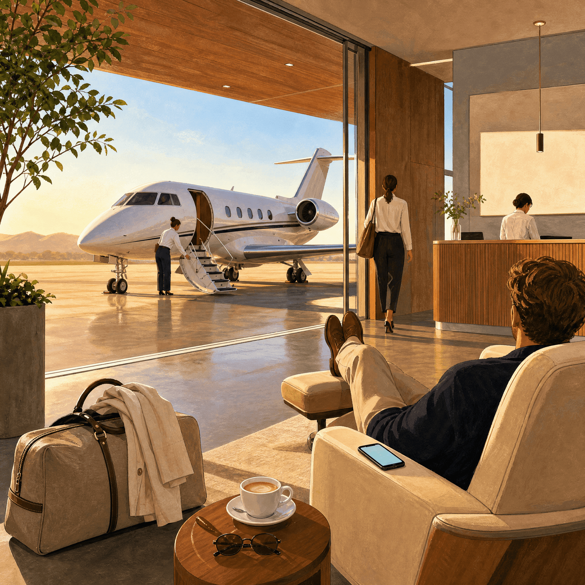 Private Jet Day Trip