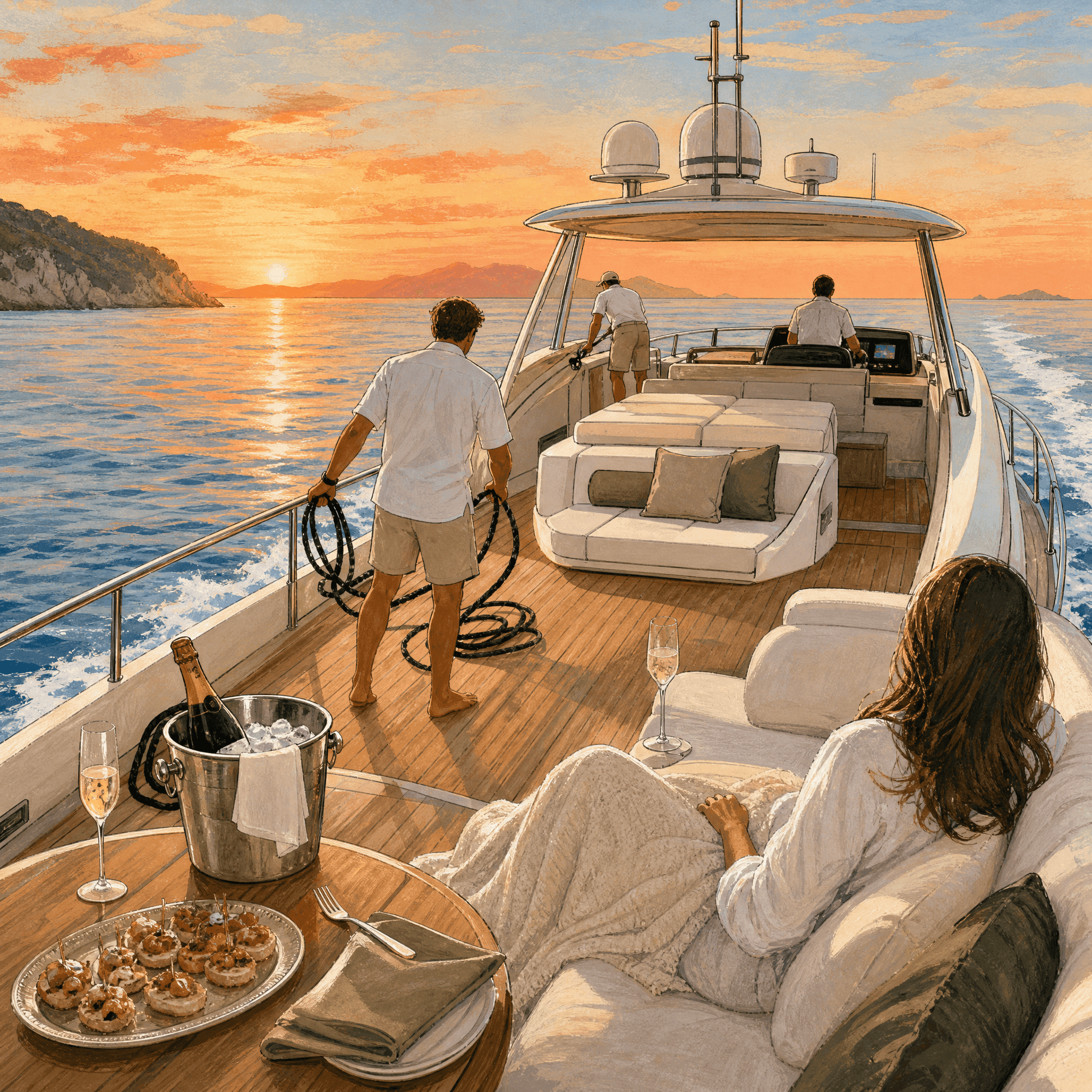 Private Yacht Sunset Cruise