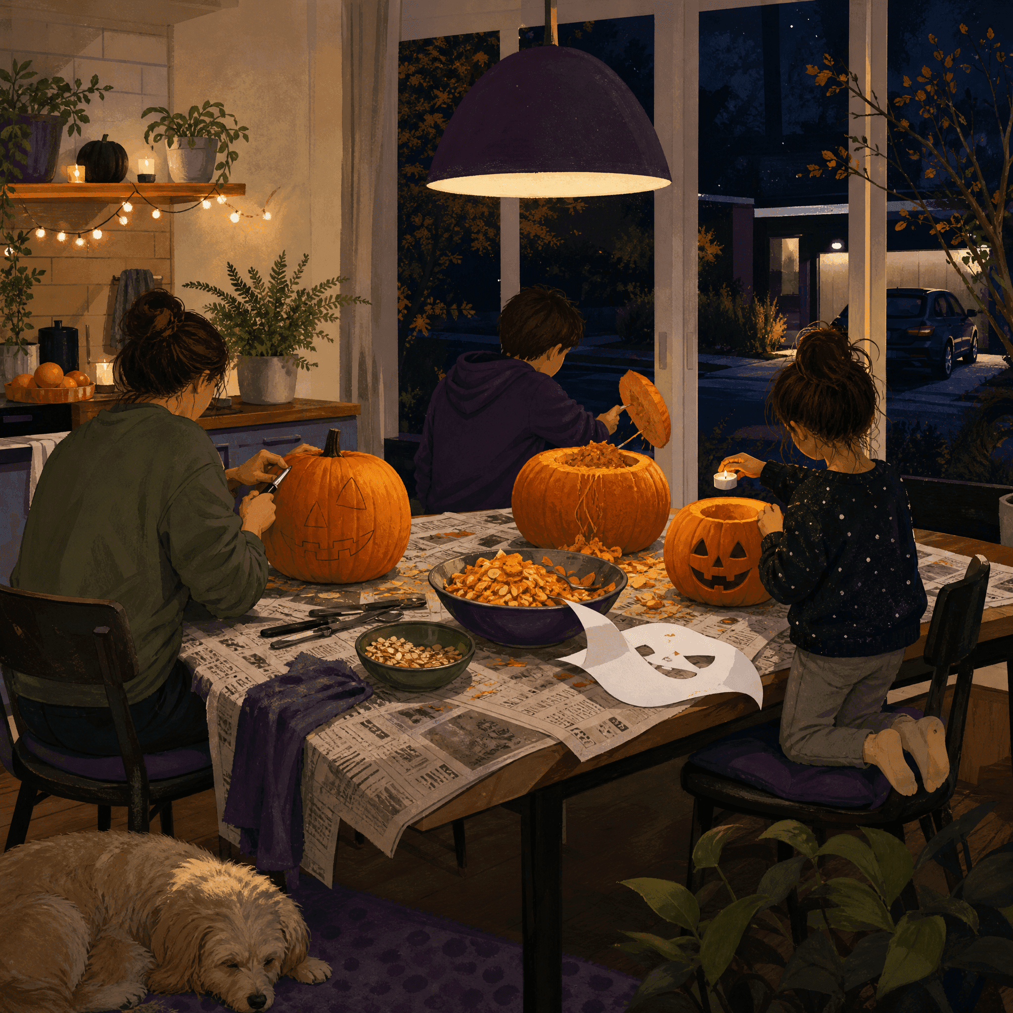 Pumpkin Carving
Night