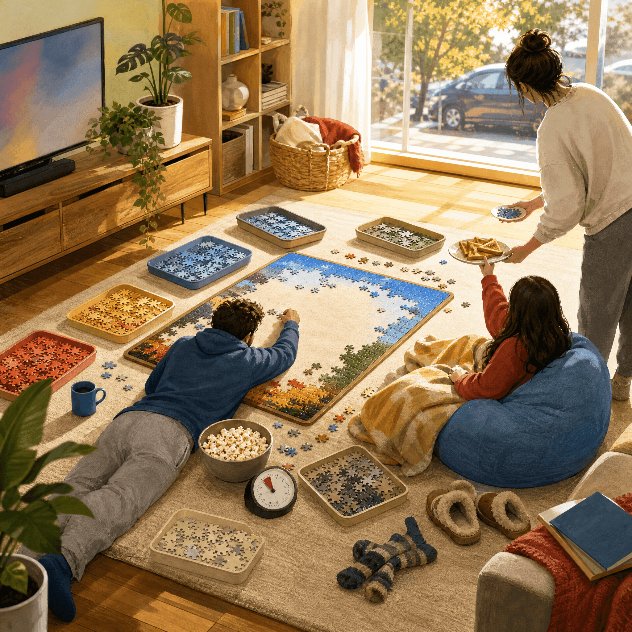 Puzzle Building Marathon