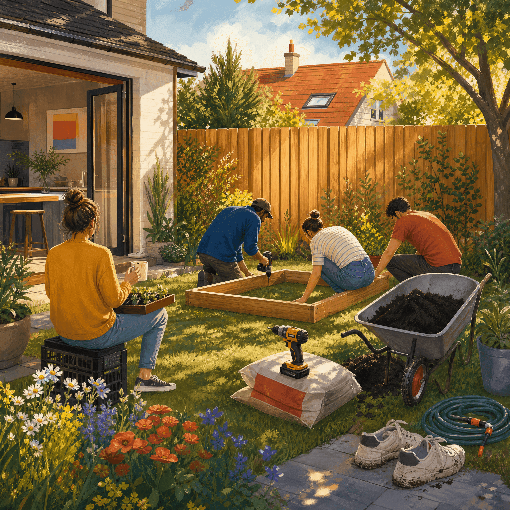 Raised Bed Construction