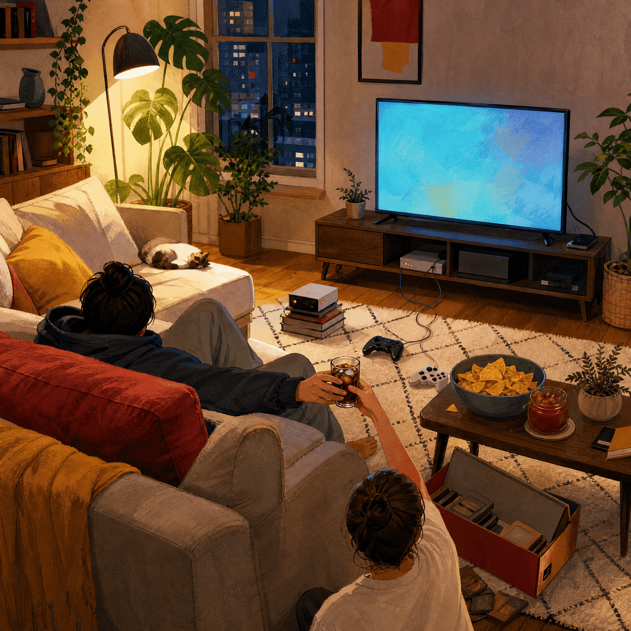 Retro Video Game Night