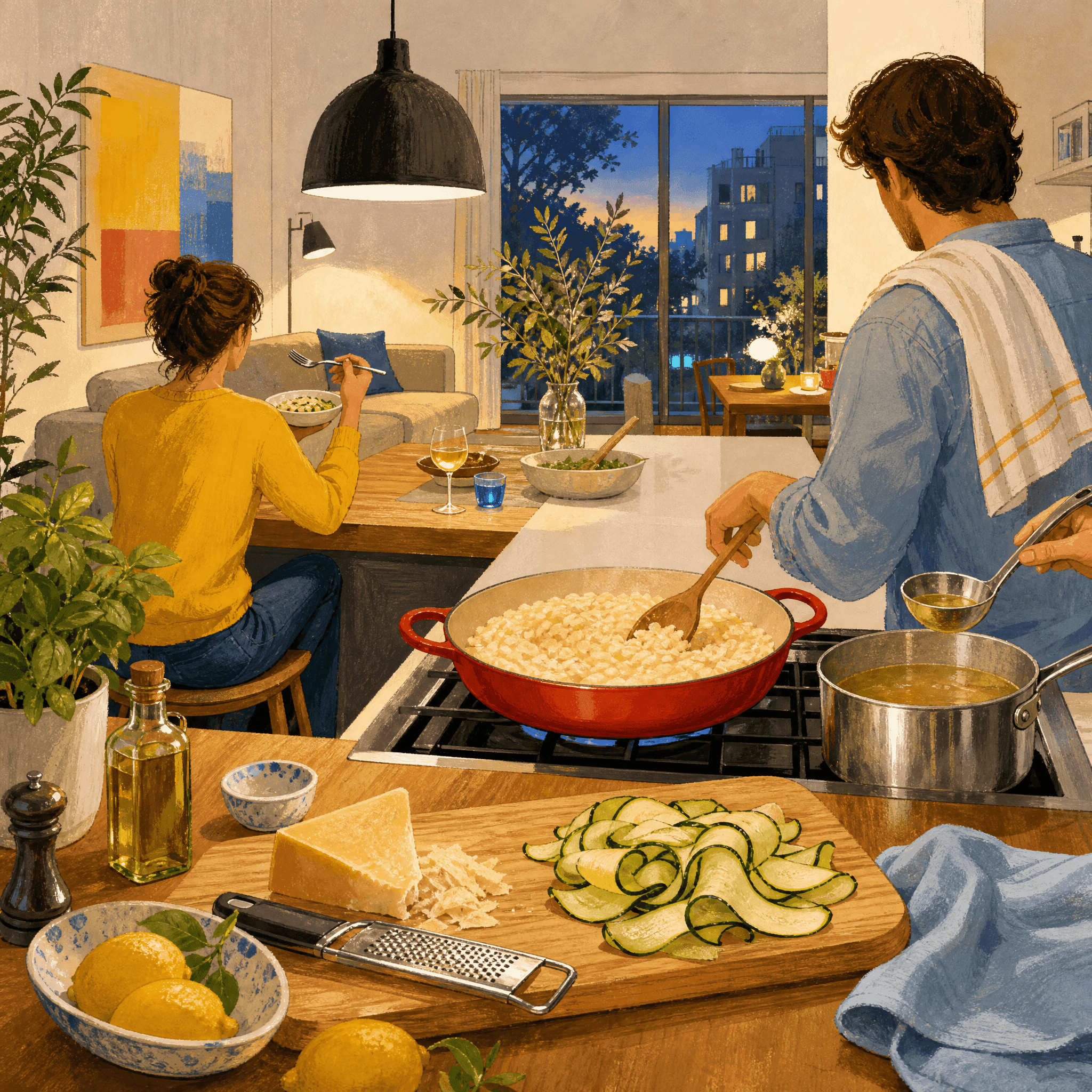 Risotto Stirring Delight
