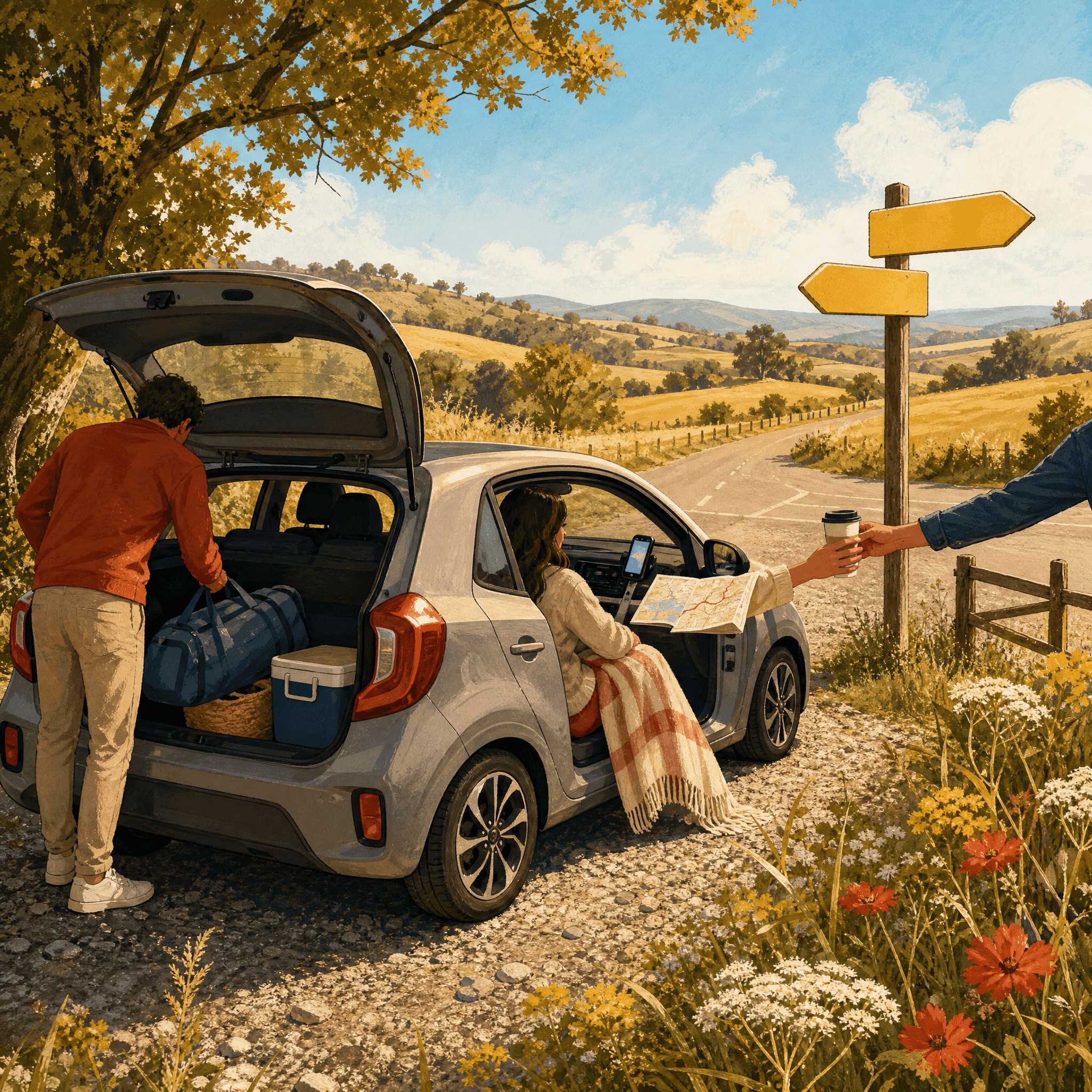 Road Trip to Secret Destination