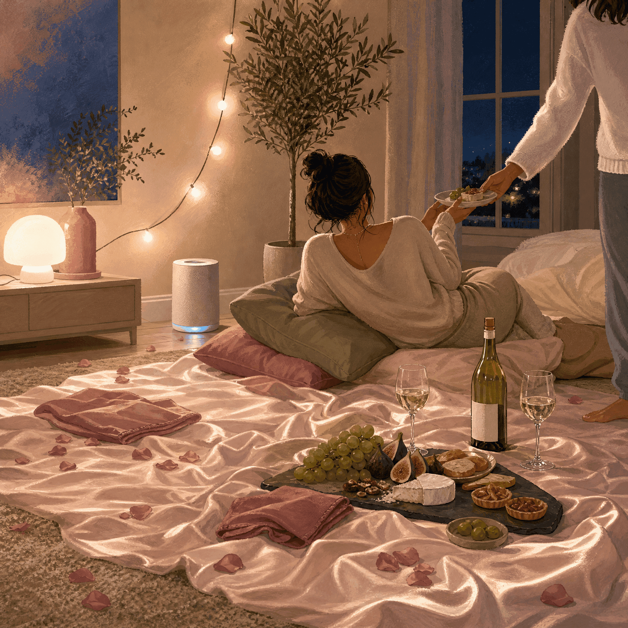 Satin Sheet Picnic